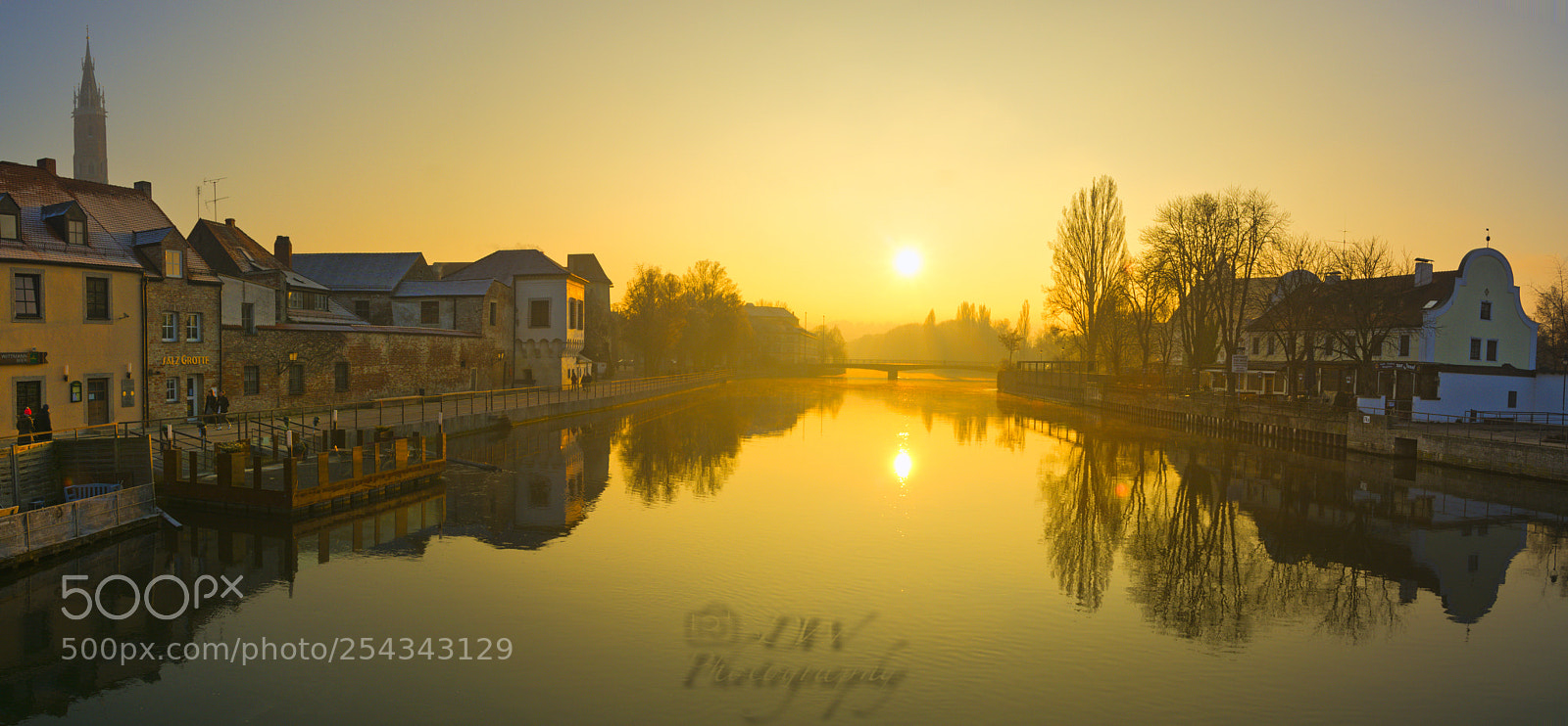 Nikon D7100 sample photo. Landshut zur goldenen stunde photography