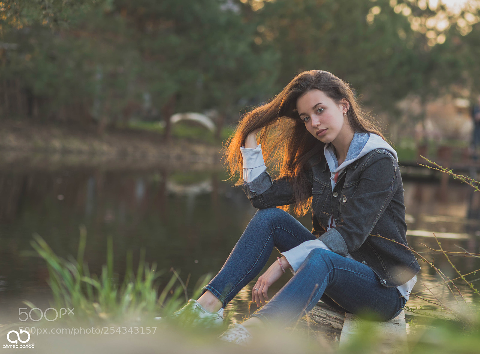 Nikon D810 sample photo. Sunset on her hair photography
