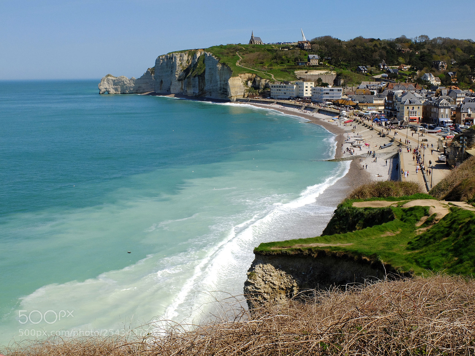 Fujifilm X30 sample photo. Etretat - photography