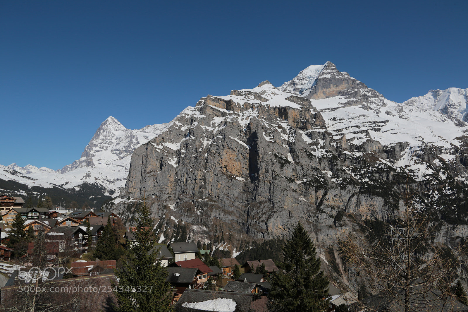 Canon EF 24-105mm F3.5-5.6 IS STM sample photo. Mürren photography