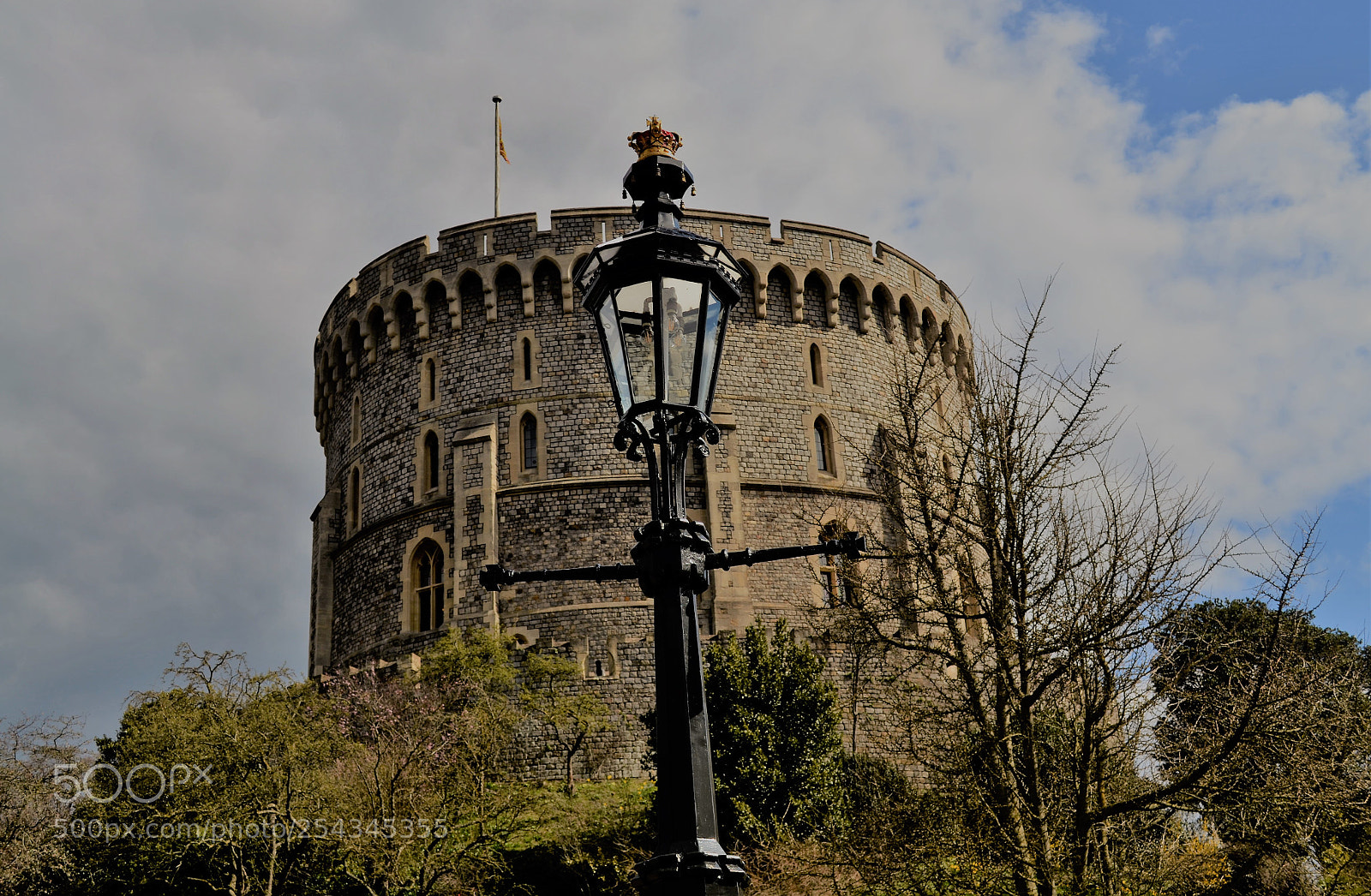 Nikon D3100 sample photo. Windsor lamp in front photography