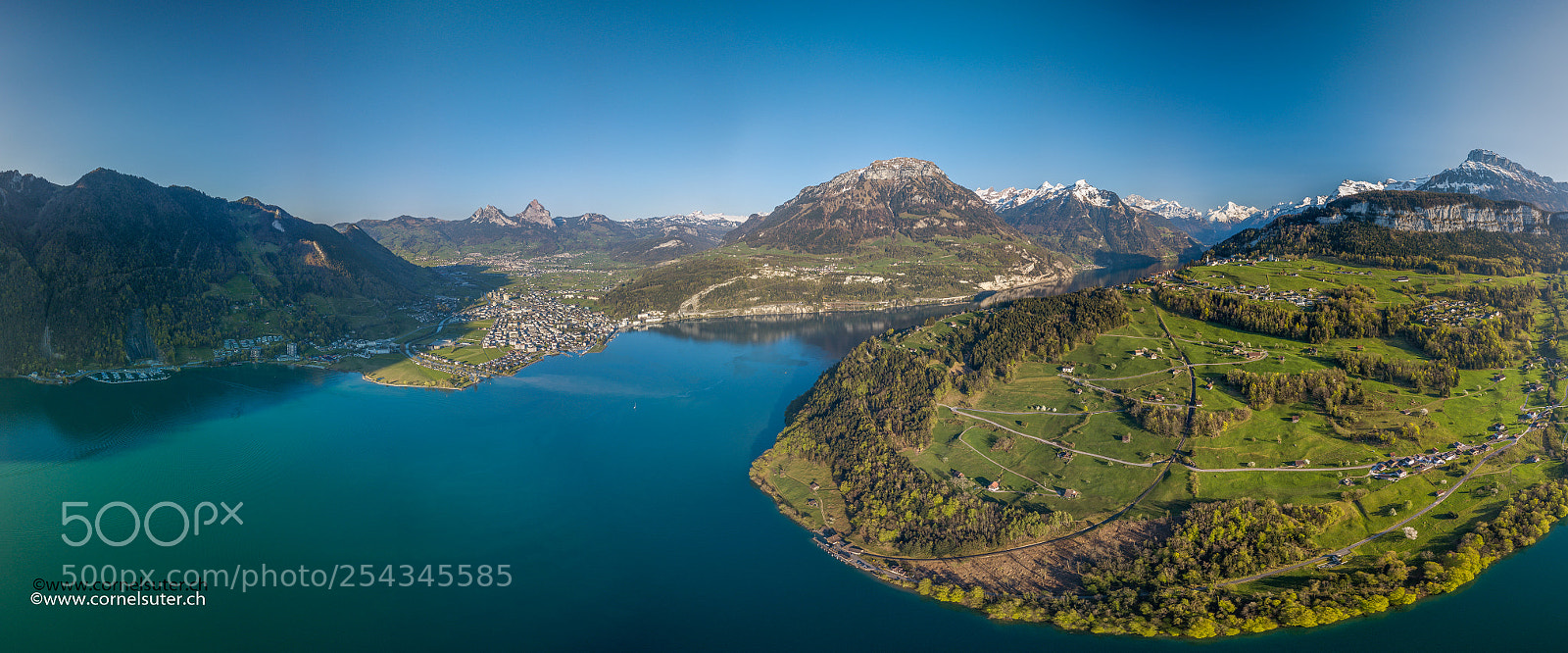 DJI FC220 sample photo. Urnersee, brunnen photography