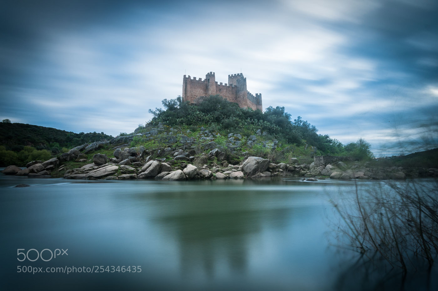 Nikon D300S sample photo. Almourol castle photography