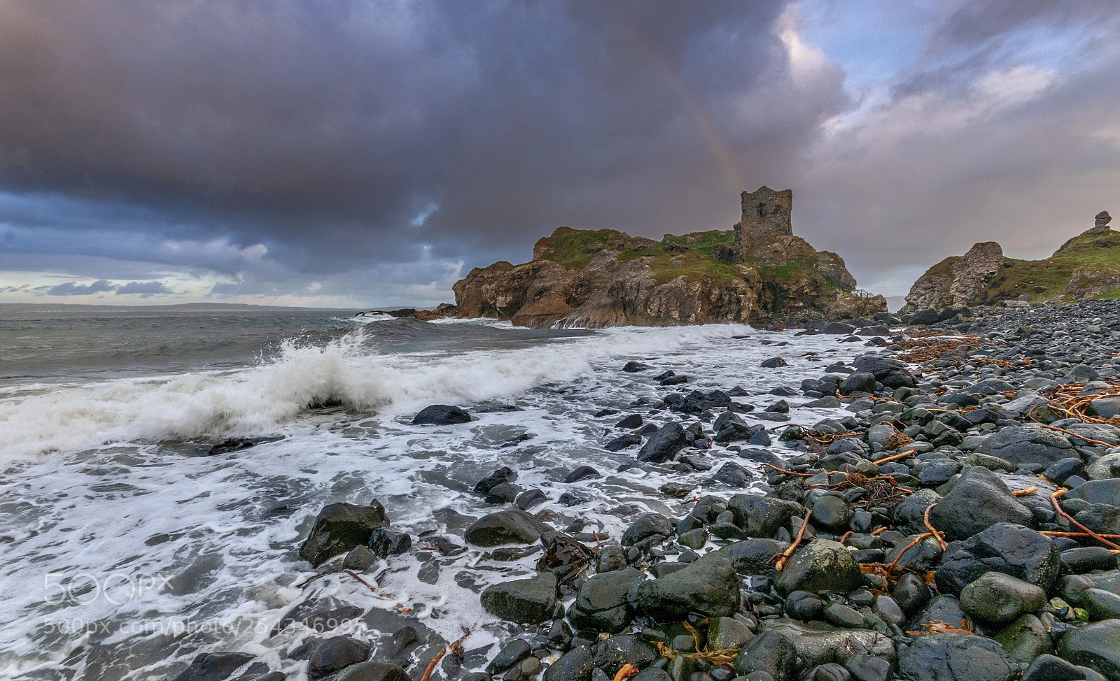 Nikon D300S sample photo. Kinbane castle photography