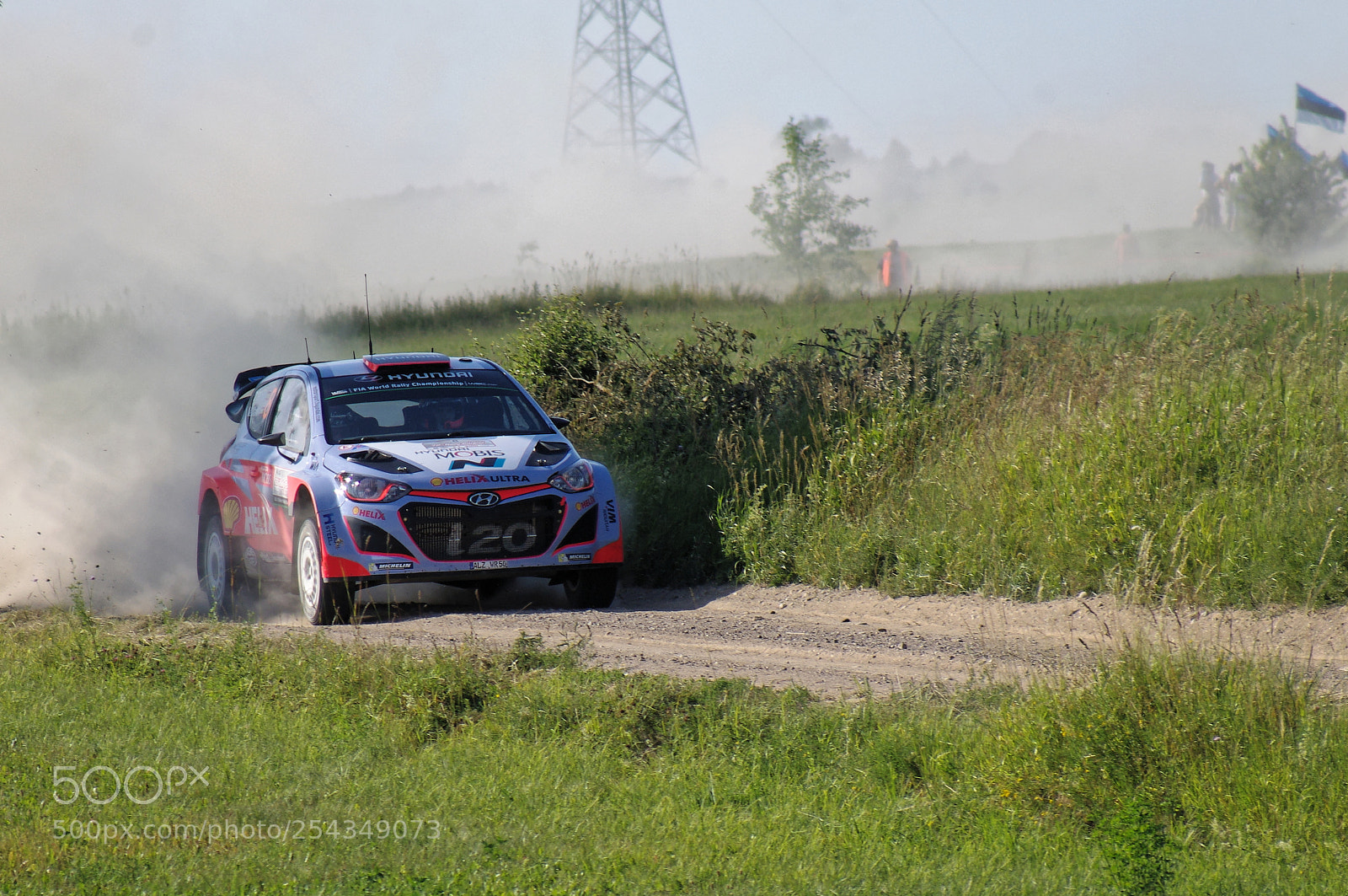 Pentax K-x sample photo. Wrc poland 2015 photography