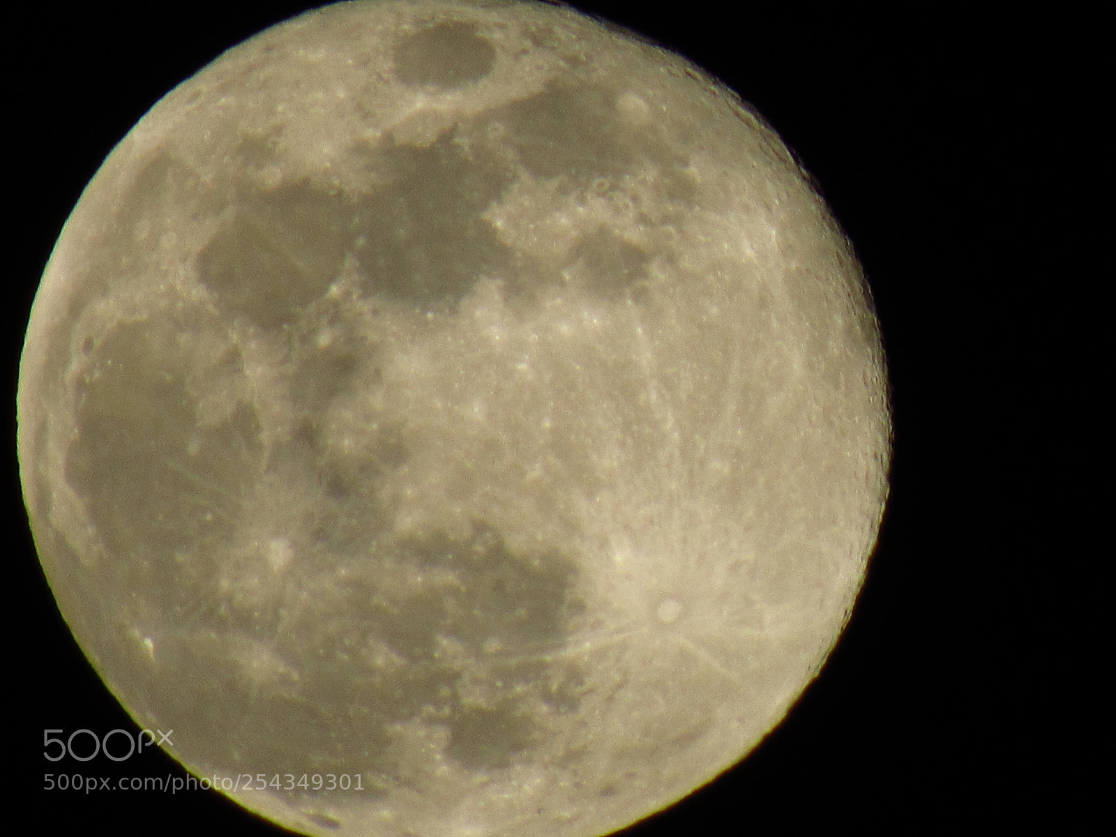 Canon PowerShot SX530 HS sample photo. Full moon photography