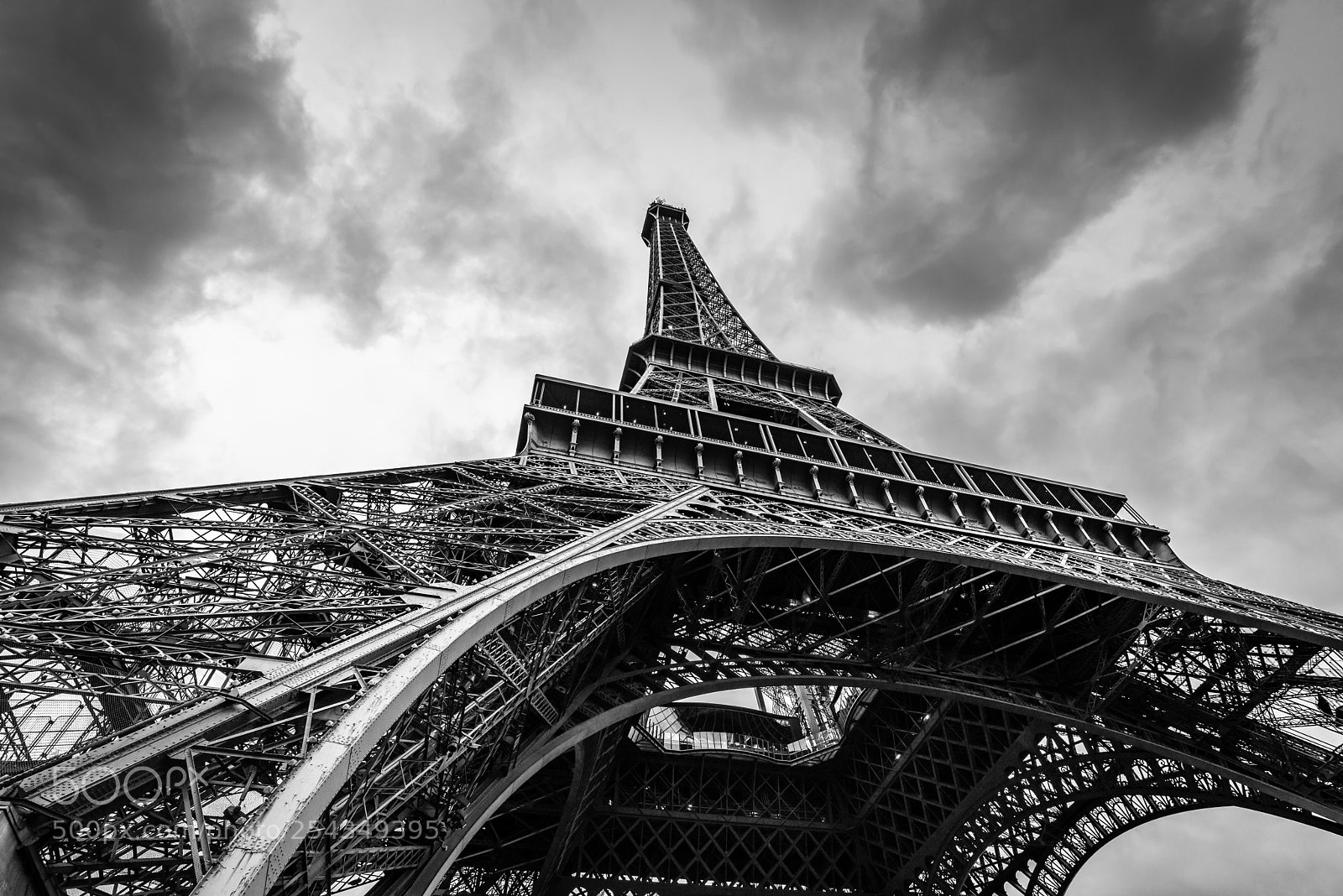 Nikon D800E sample photo. Eiffel tower from below photography