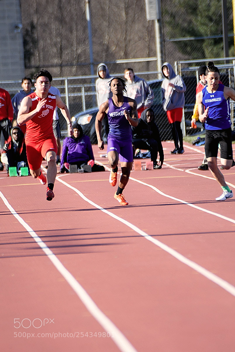 Nikon D500 sample photo. Track photography