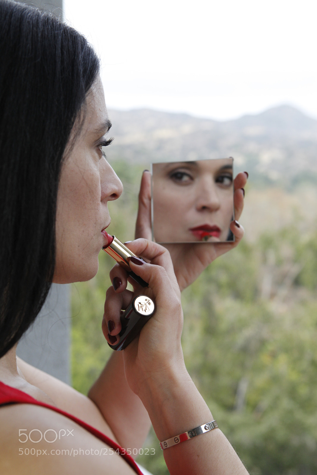 Canon EF 24-70mm F2.8L USM sample photo. Louboutin cosmetics2 lipstick photography