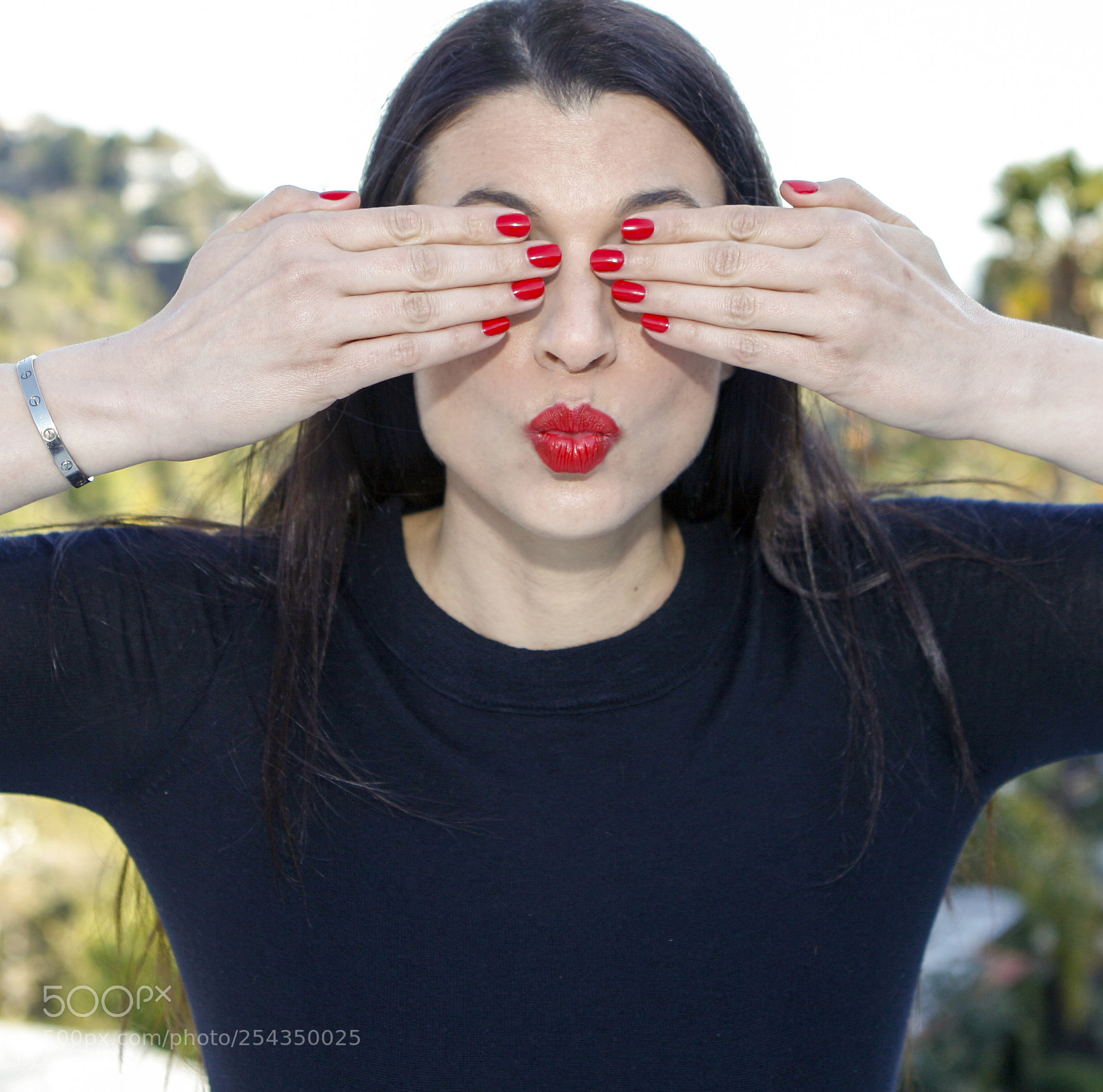 Canon EOS 5D Mark II sample photo. Louboutin cosmetics1 nails photography