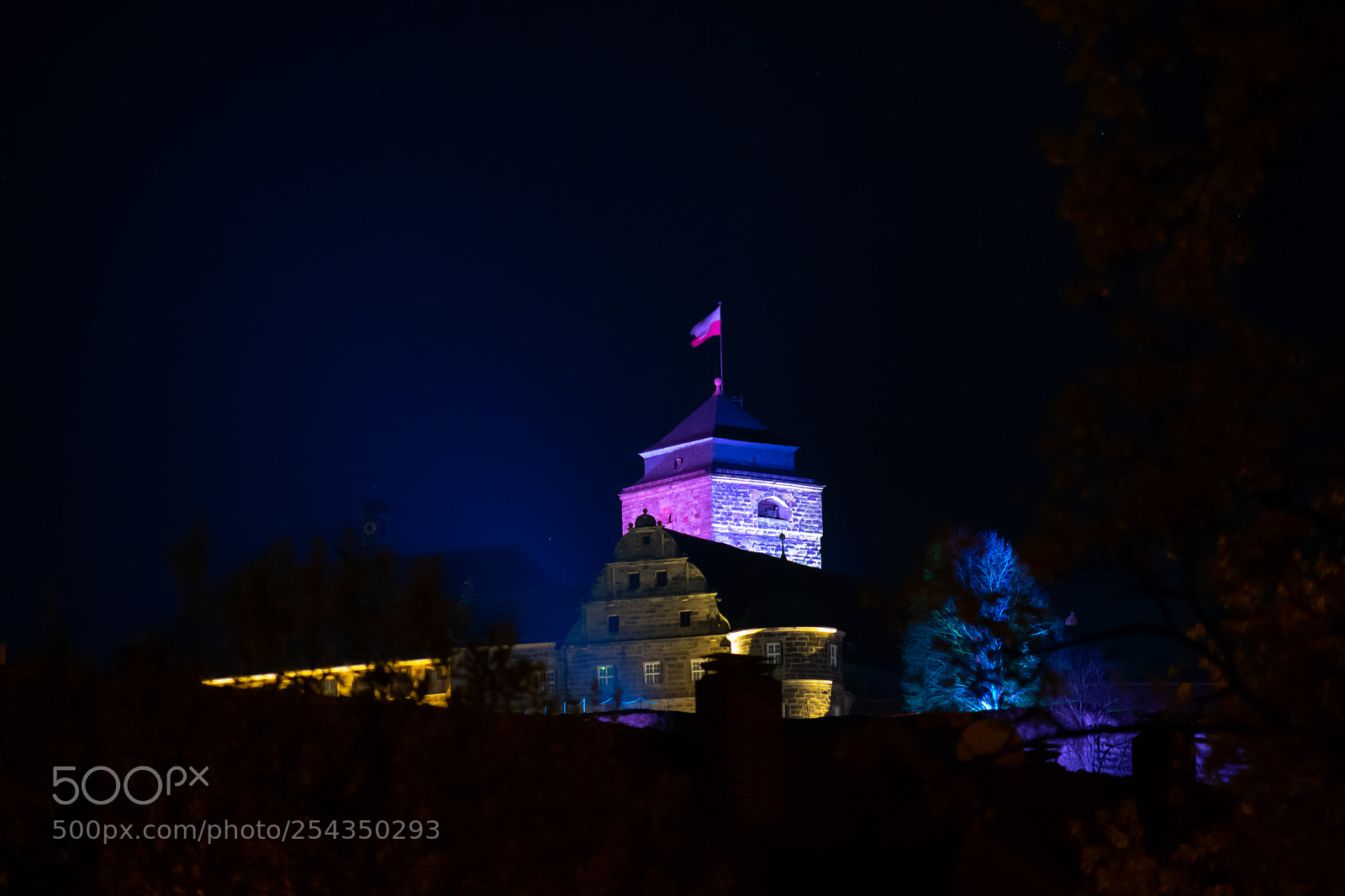 Nikon D3300 sample photo. Rosenberg bei nacht photography