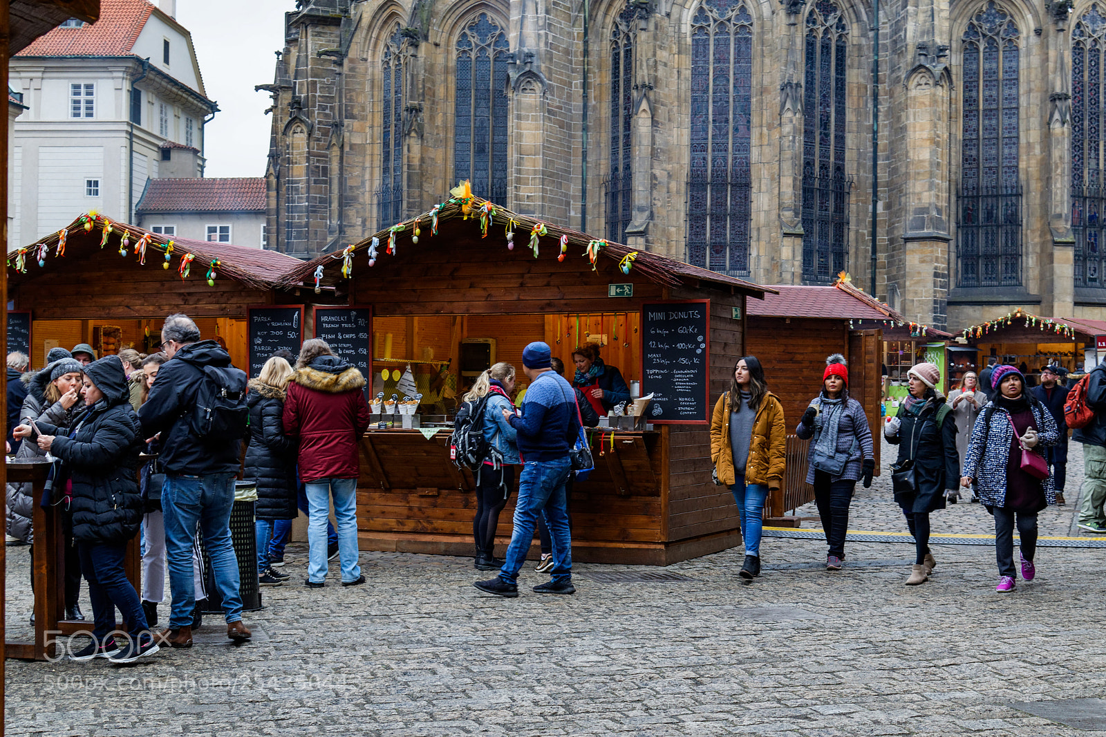 Nikon D3300 sample photo. Prague castle market photography
