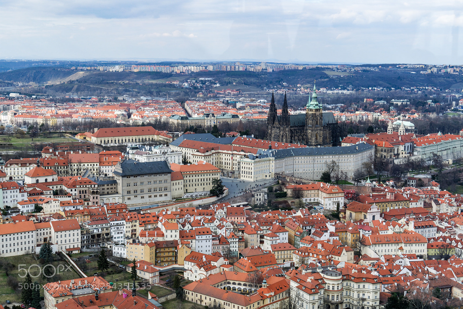 Nikon D3300 sample photo. Prague castle photography