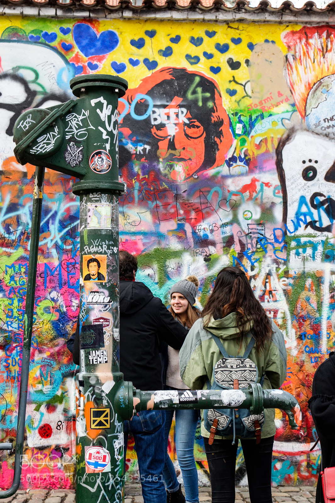 Nikon D3300 sample photo. 'lennon wall' photography