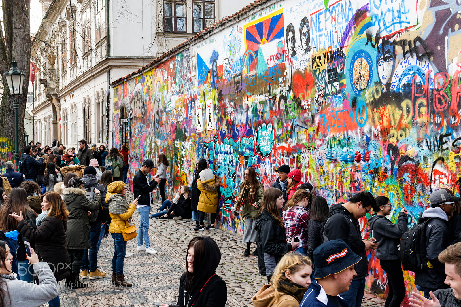 Nikon D3300 sample photo. 'lennon wall' photography