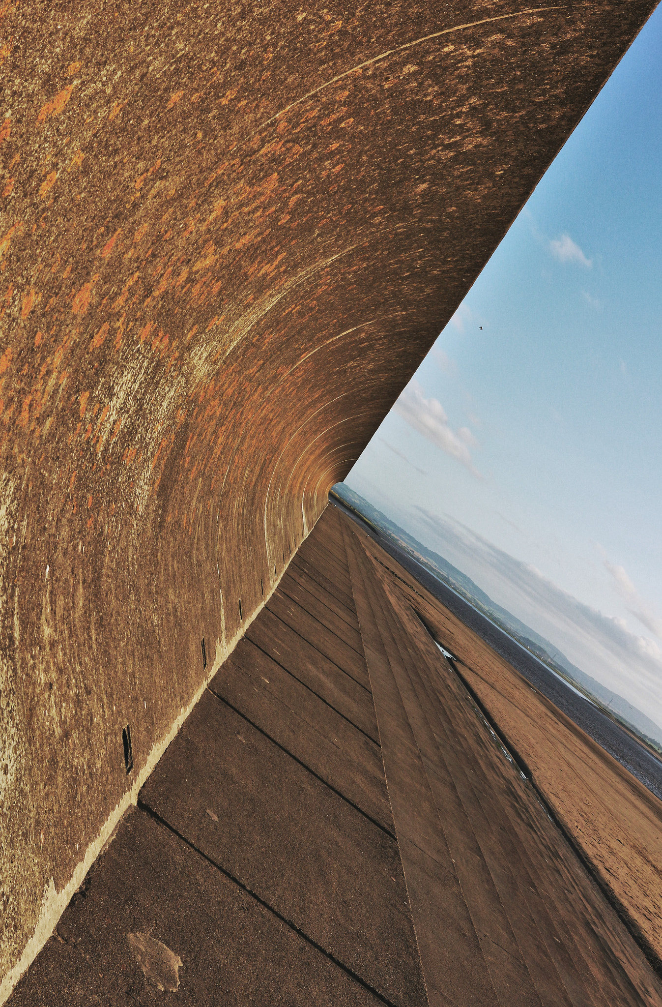 Canon EF-S 24mm F2.8 STM sample photo. Convex concrete photography