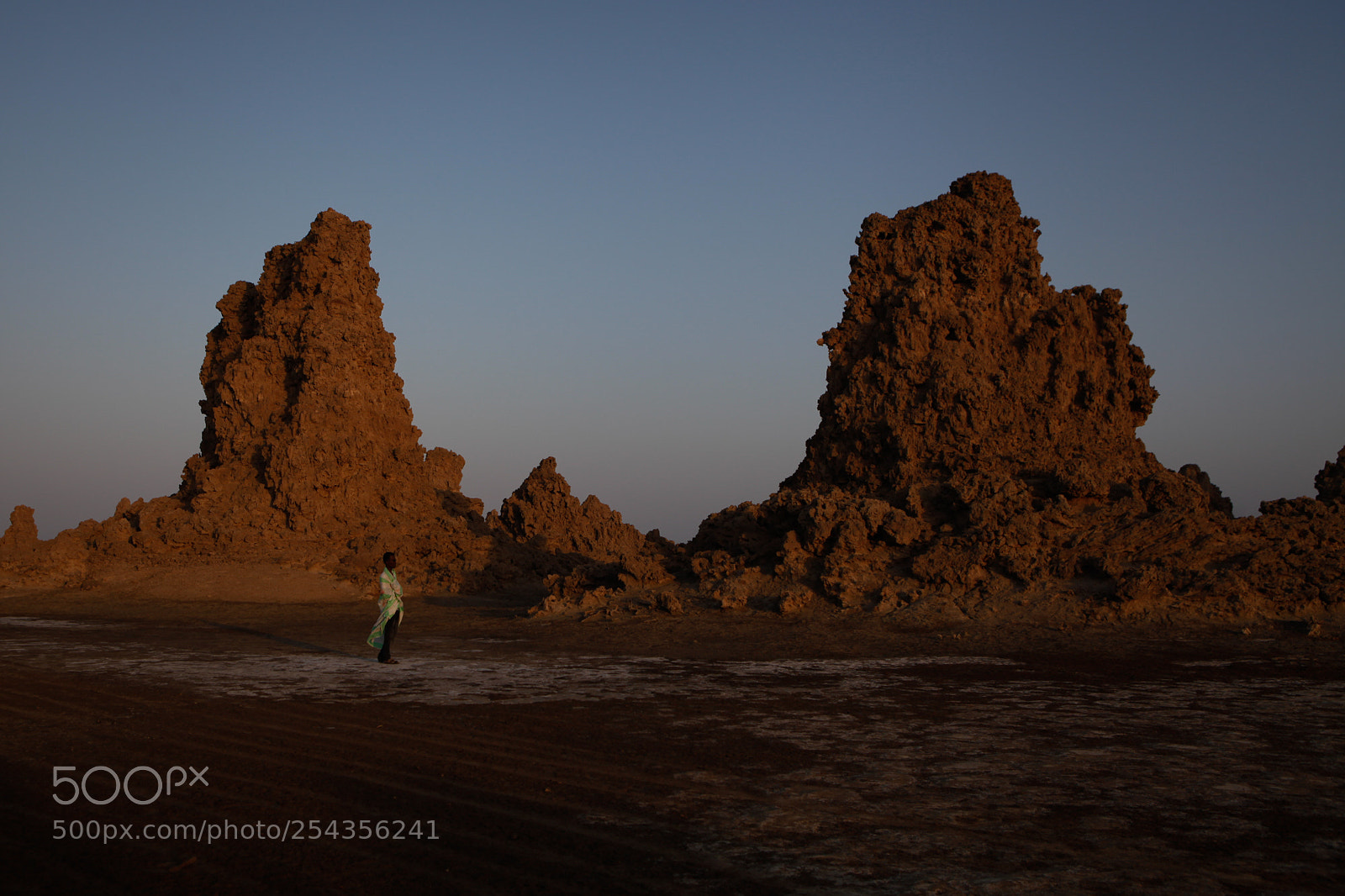 Canon EOS 5D Mark II sample photo. Lake abbe at dawn photography