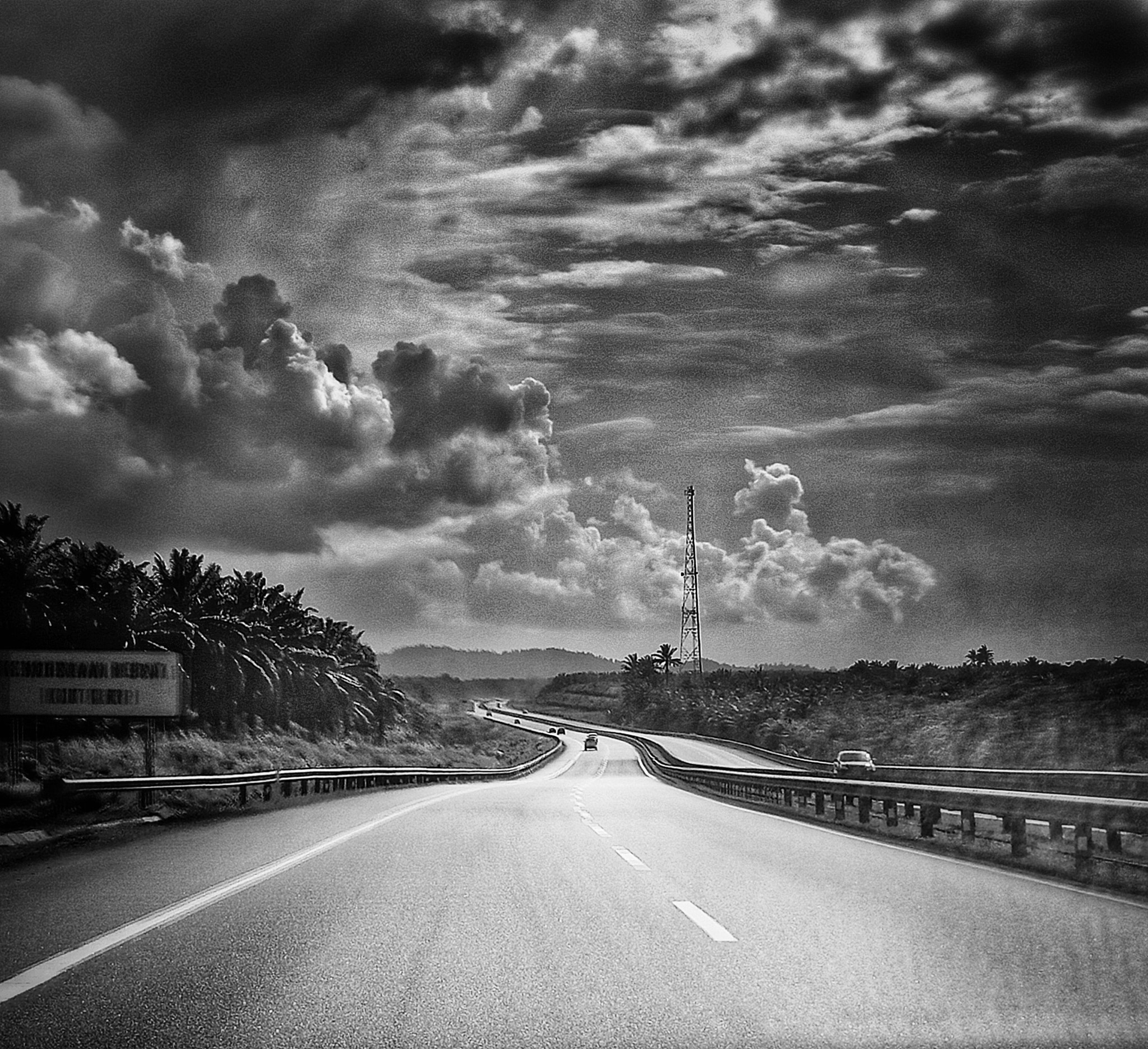 OPPO CPH1727 sample photo. Lpt1 highway photography