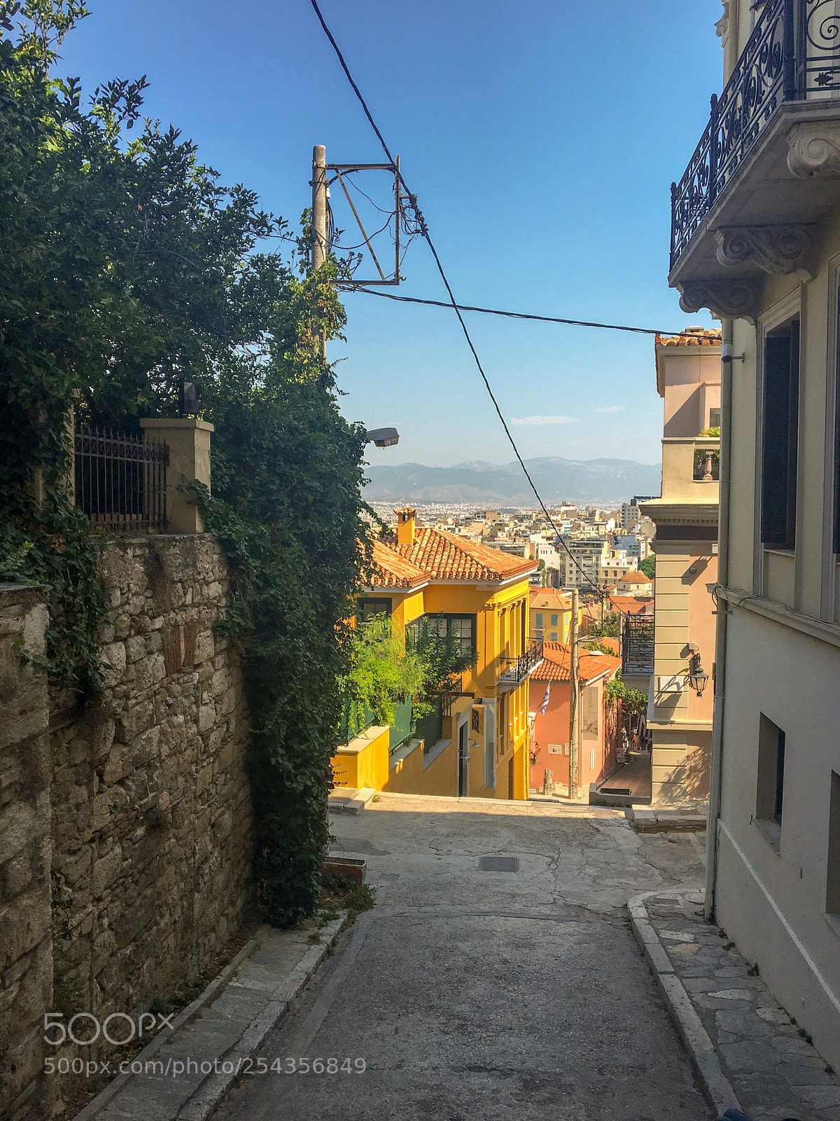 Apple iPhone 6s sample photo. Athens streetview photography