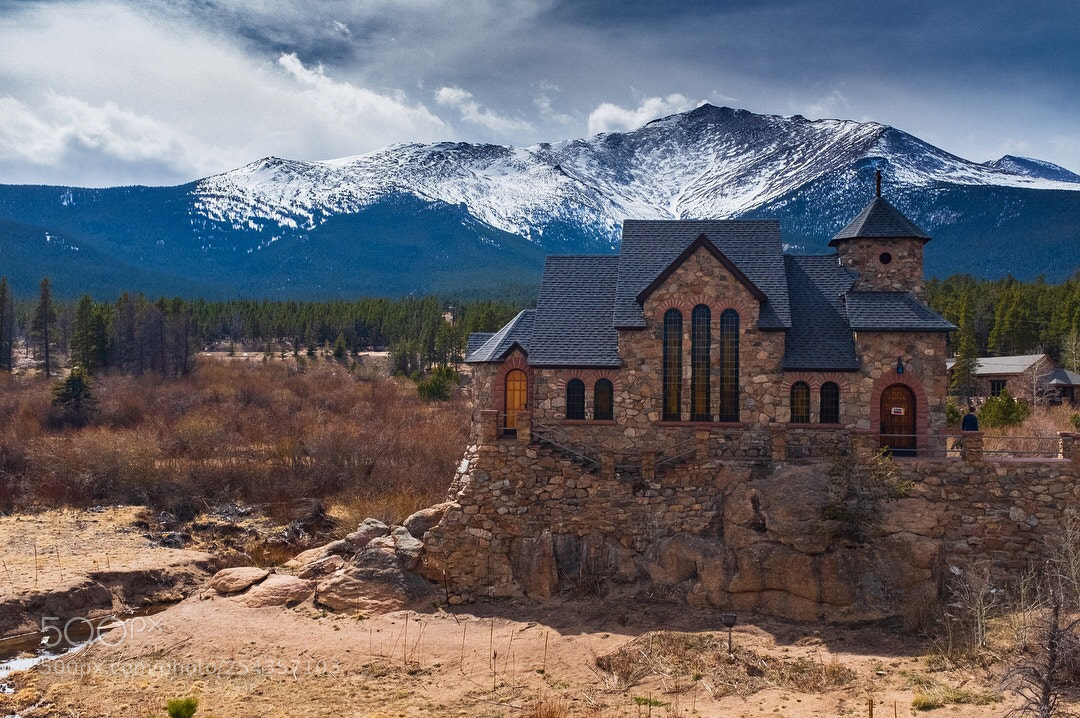 Fujifilm X100F sample photo. Church in the rocky photography
