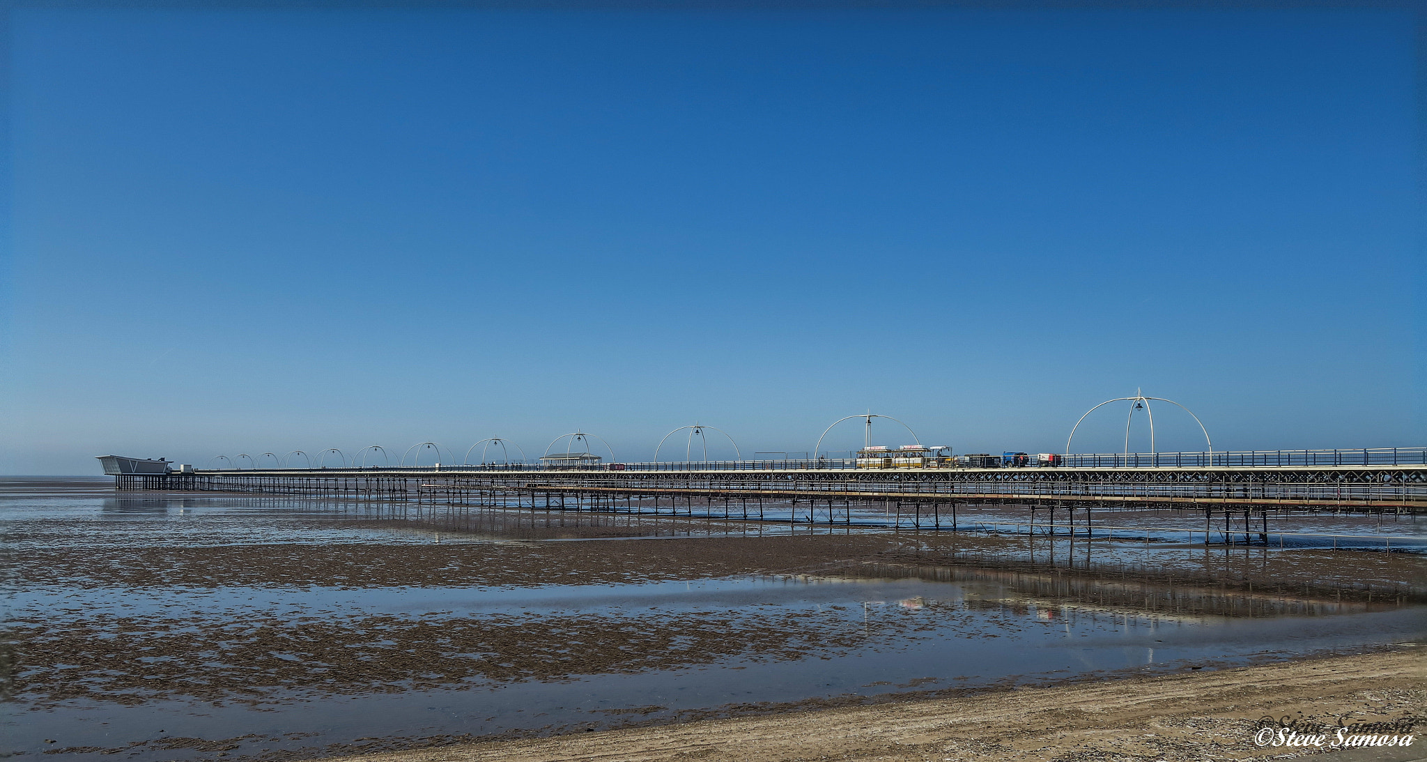 Canon PowerShot G9 X sample photo. Southport pier  photography