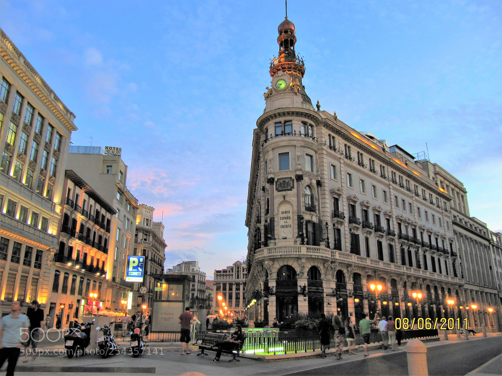 Canon PowerShot SX200 IS sample photo. Madrid photography