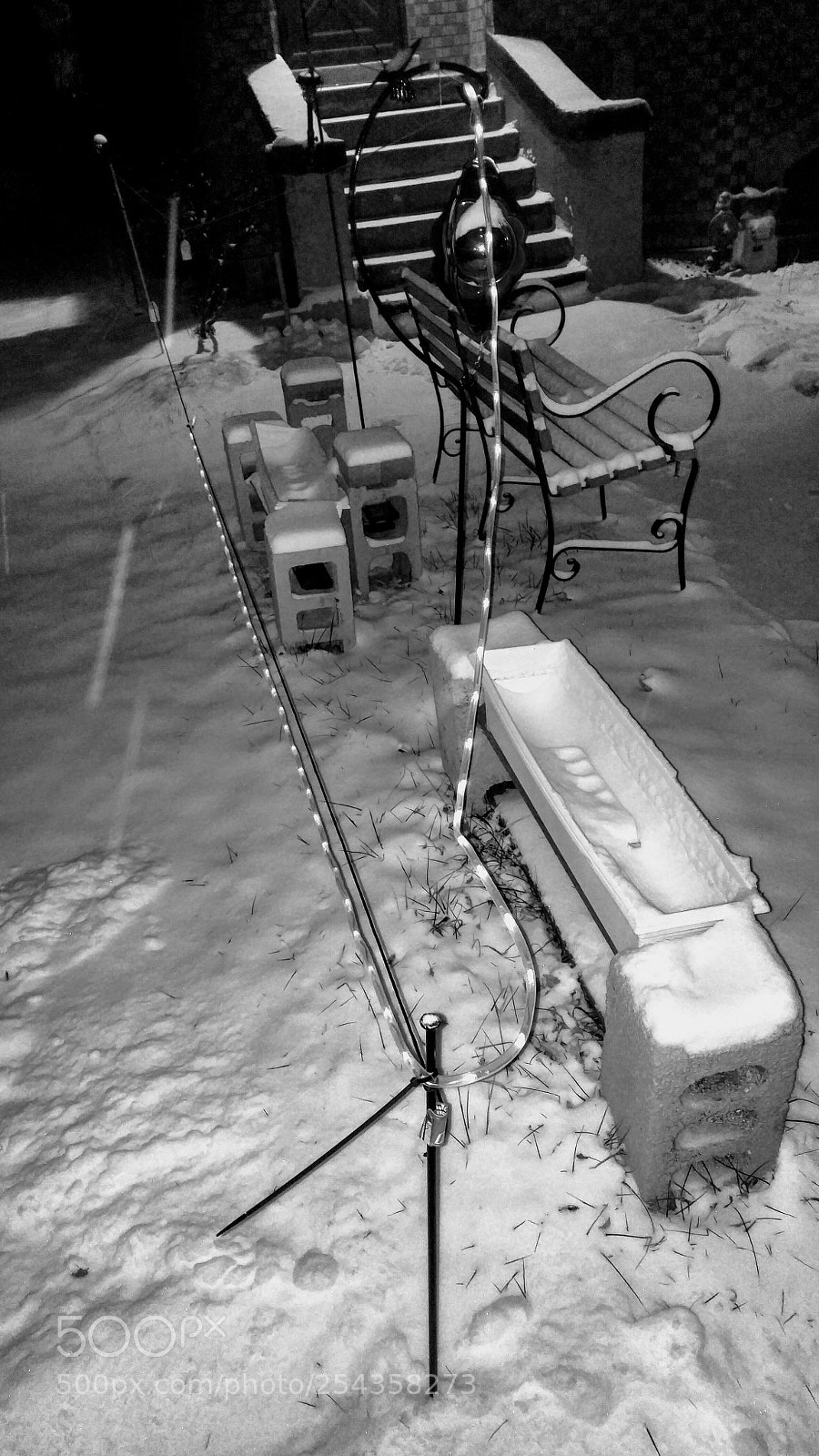 LG G4 sample photo. Snow before santa photography