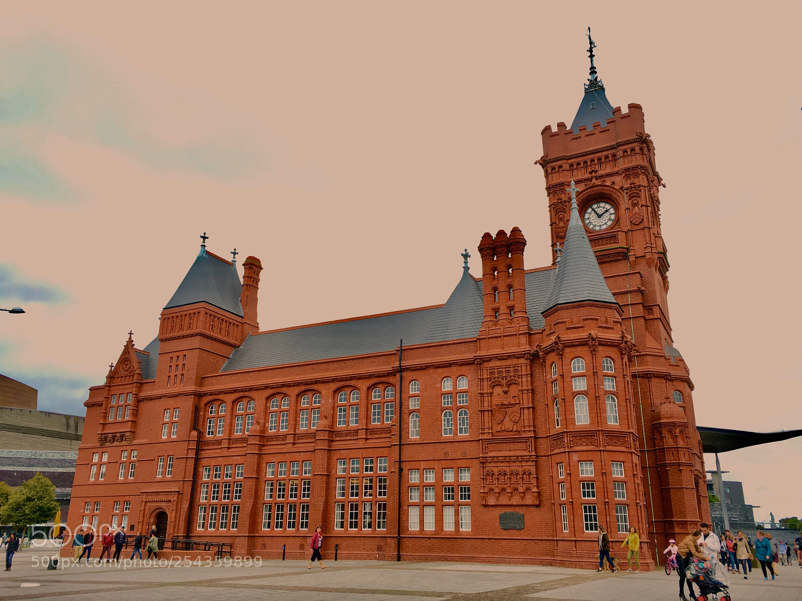 Apple iPhone 6s sample photo. Adeilad y pierhead photography