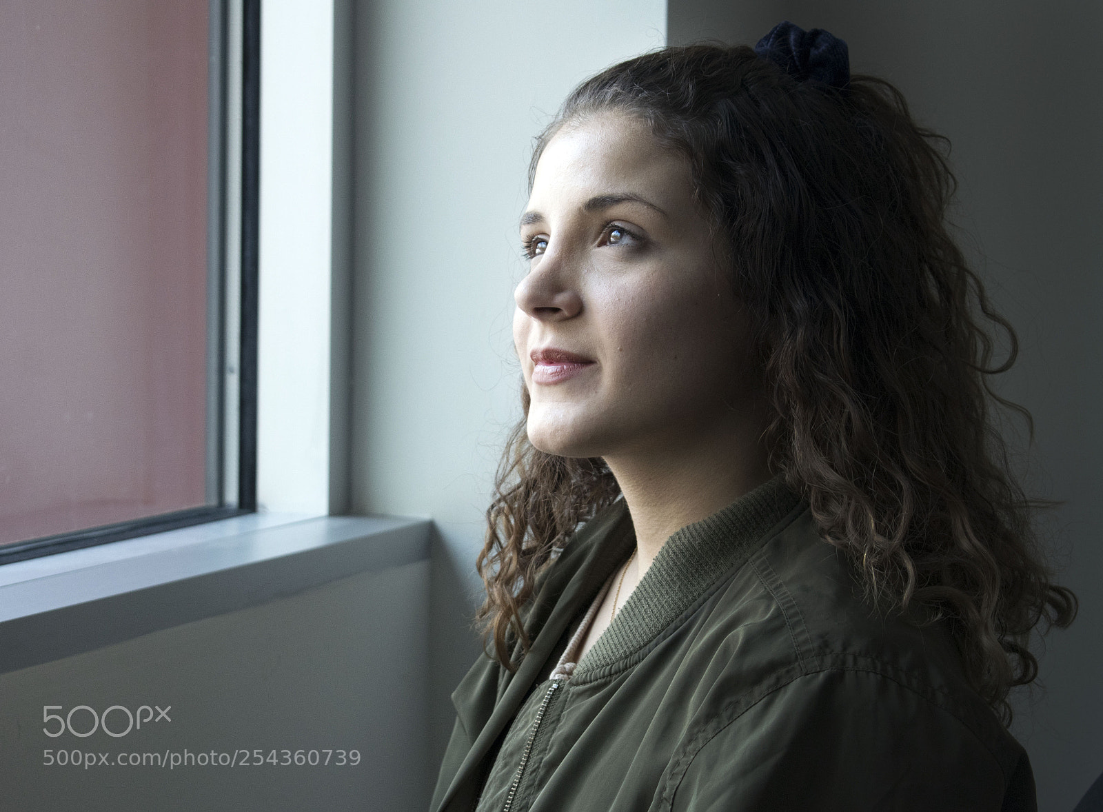 Nikon D3300 sample photo. Kristen in window light photography