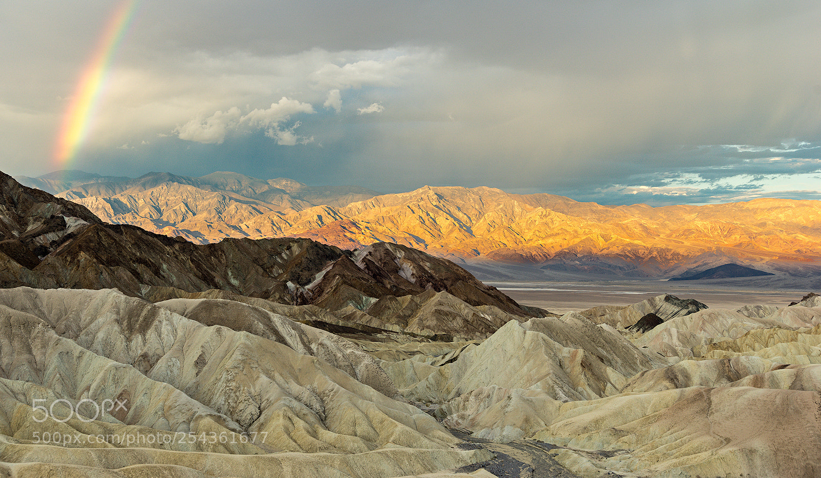 Sony a7 II sample photo. Sunrise on zabriskie point photography