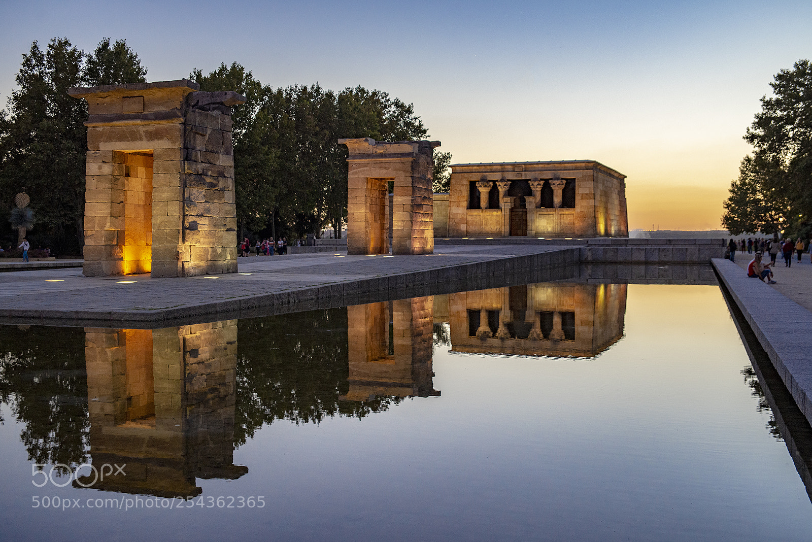 Nikon D600 sample photo. Templo de debod photography
