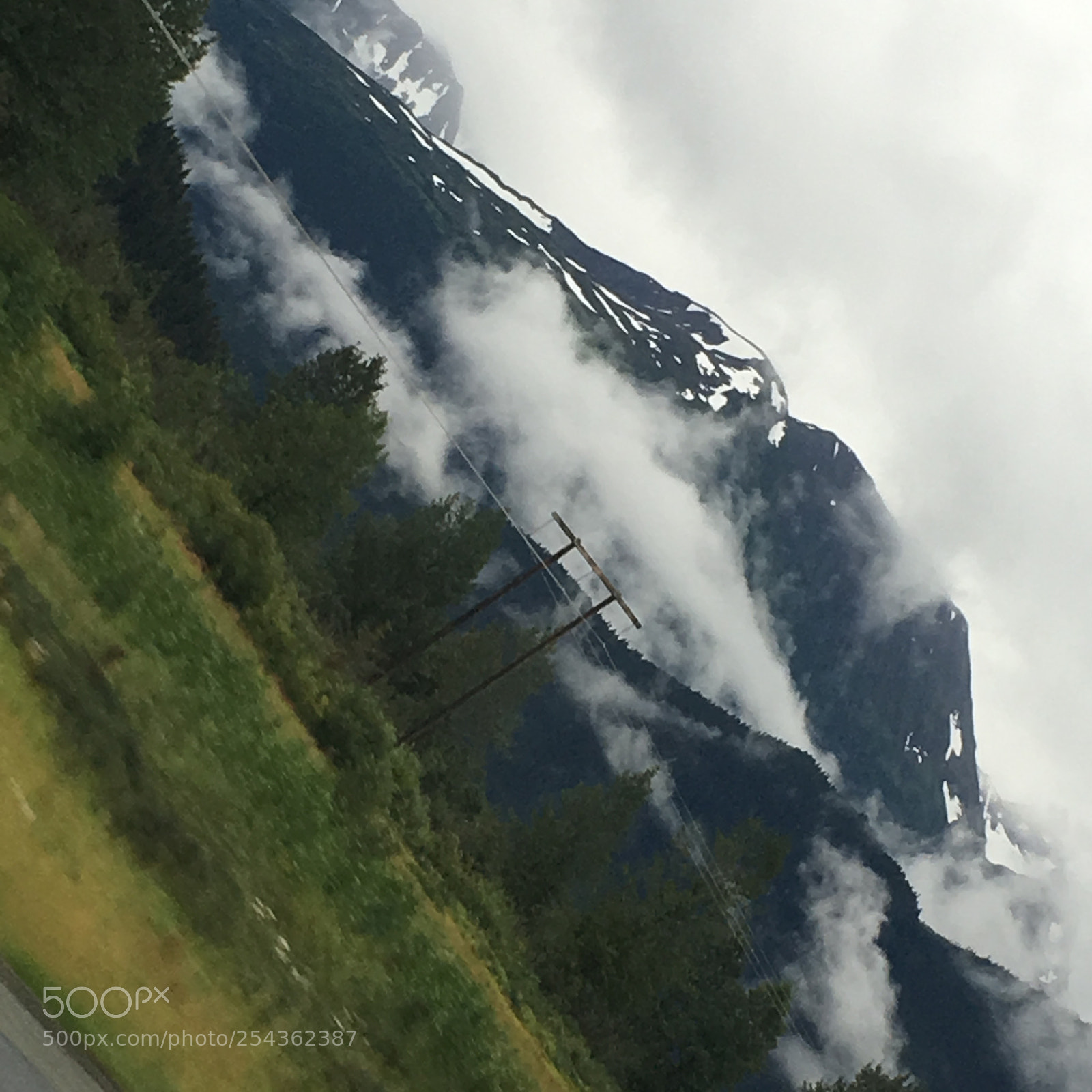 Apple iPhone 6s sample photo. Cloud mountain photography