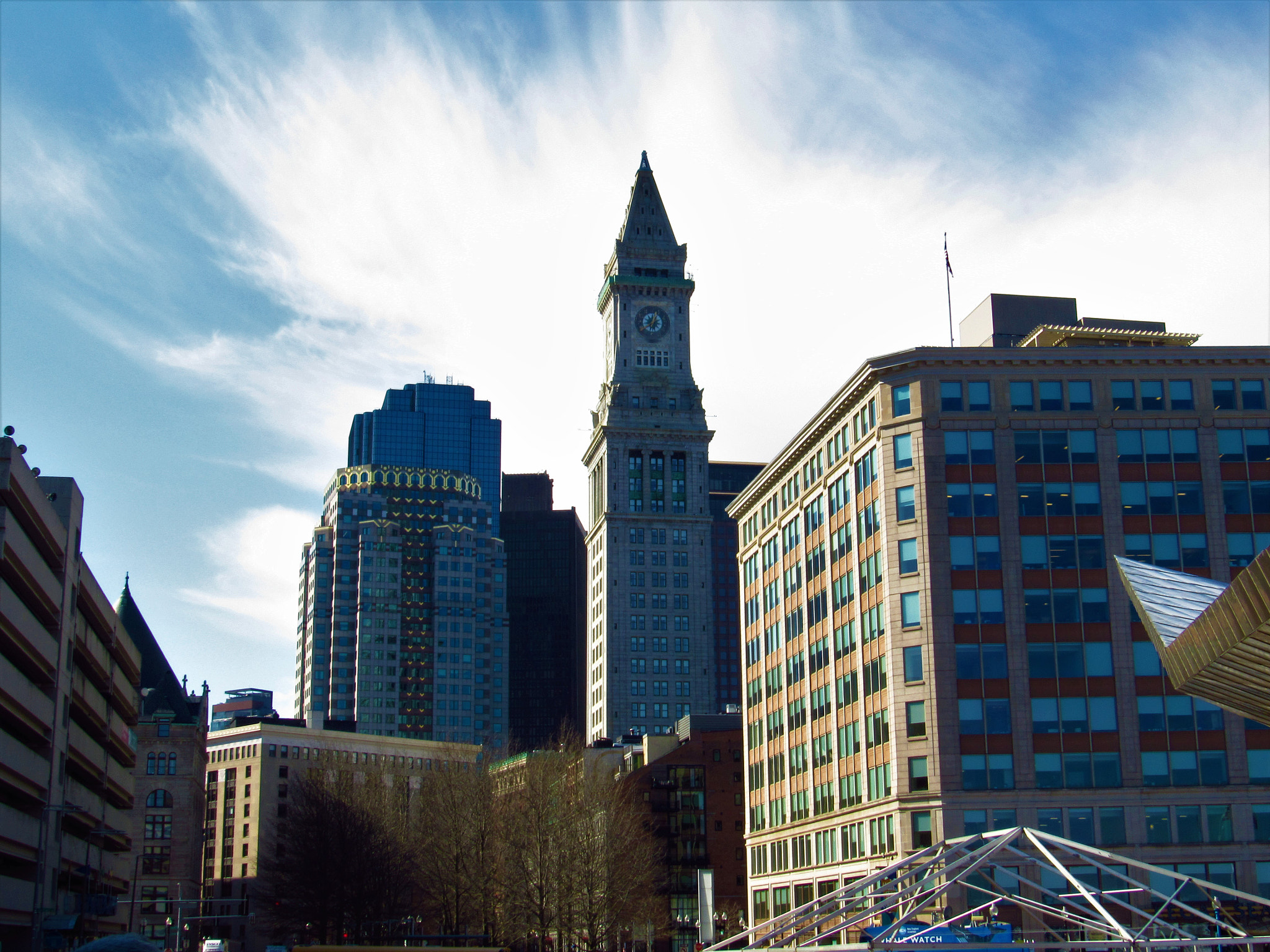 Canon PowerShot SX520 HS sample photo. Boston tower photography
