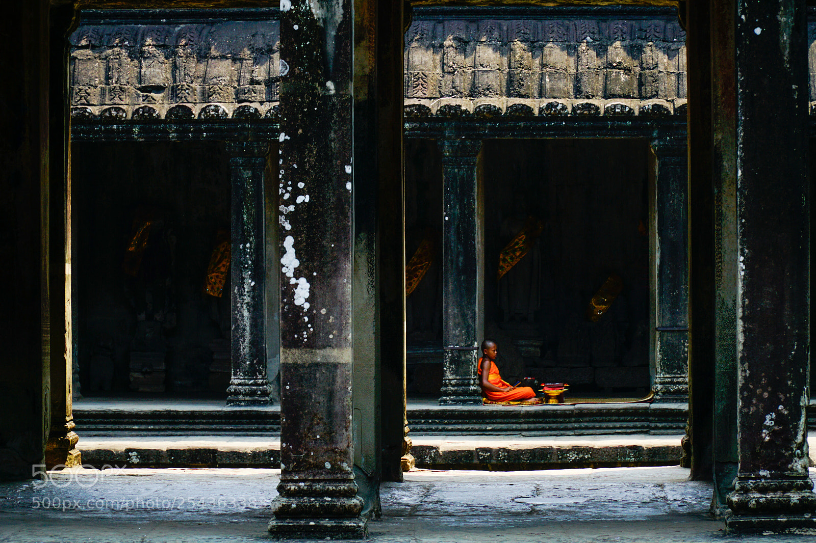 Sony a6000 sample photo. Young monk photography