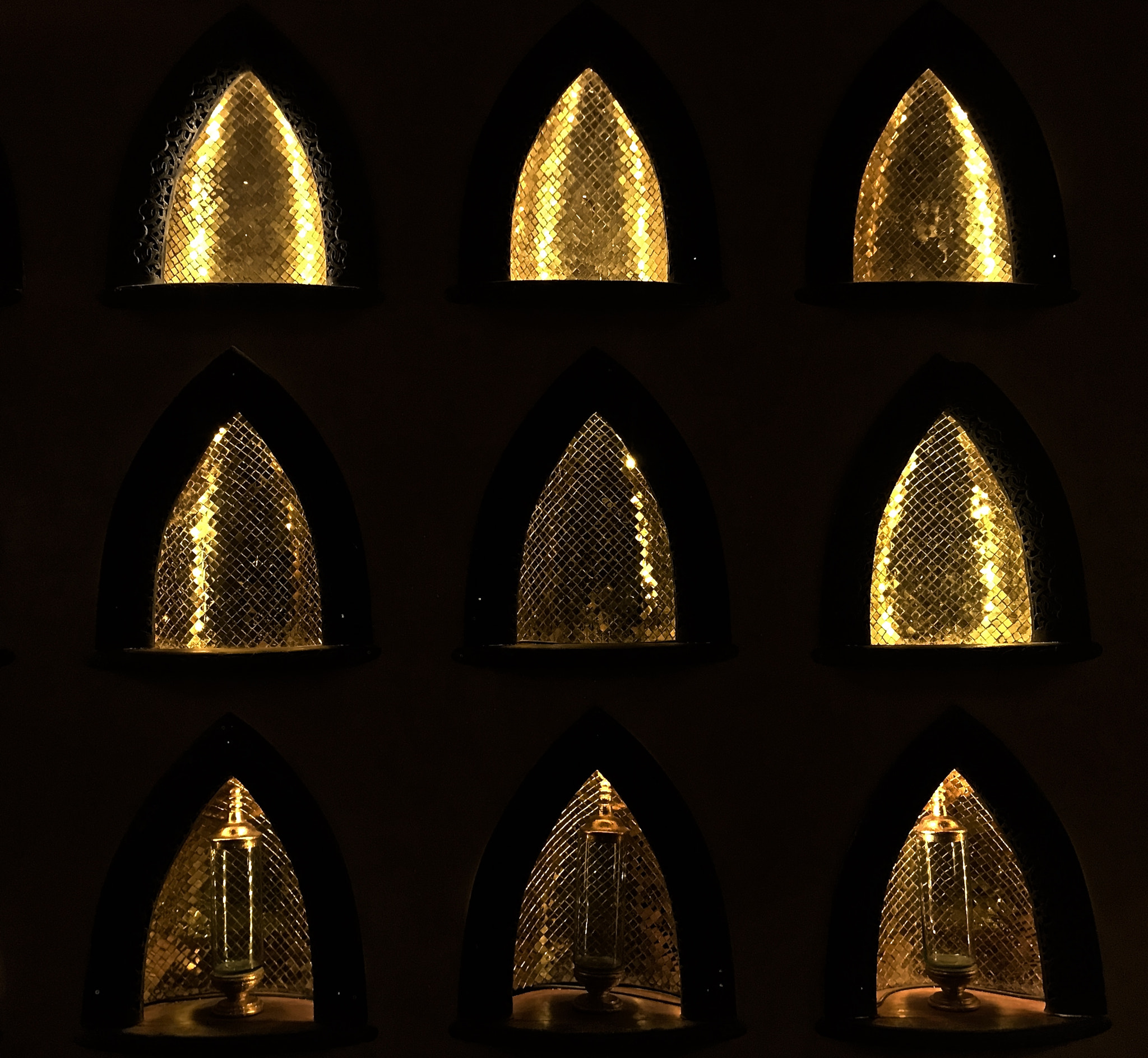 Apple iPad Pro (10.5-inch) sample photo. Gold mosaic photography