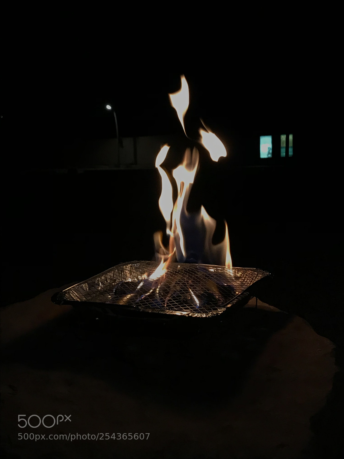 Apple iPhone 7 sample photo. Fire  photography