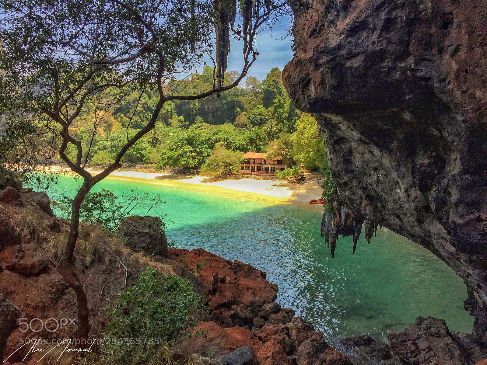 Apple iPhone 6 sample photo. Railay beach - thailand photography