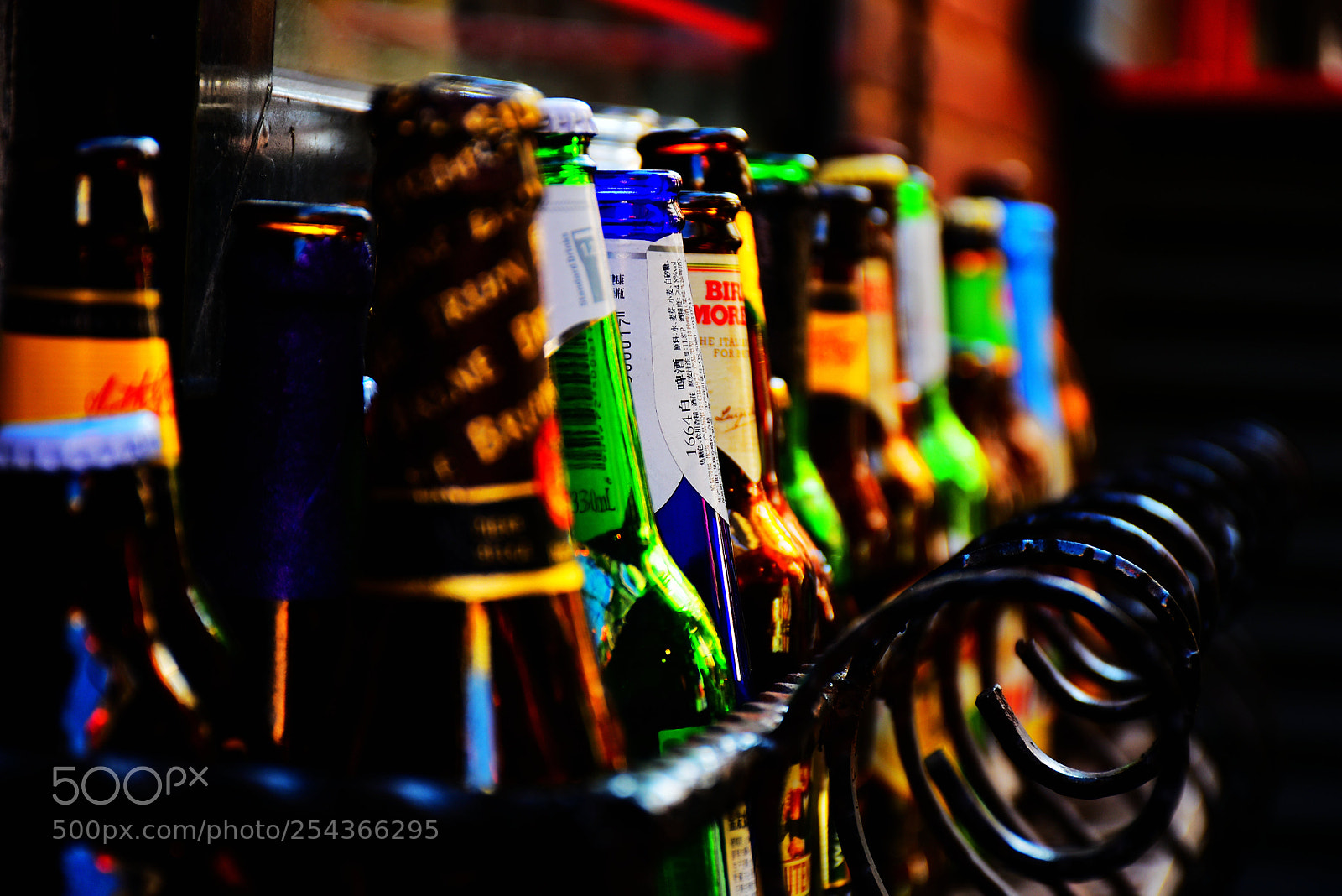 Nikon D7200 sample photo. Empty bottles photography
