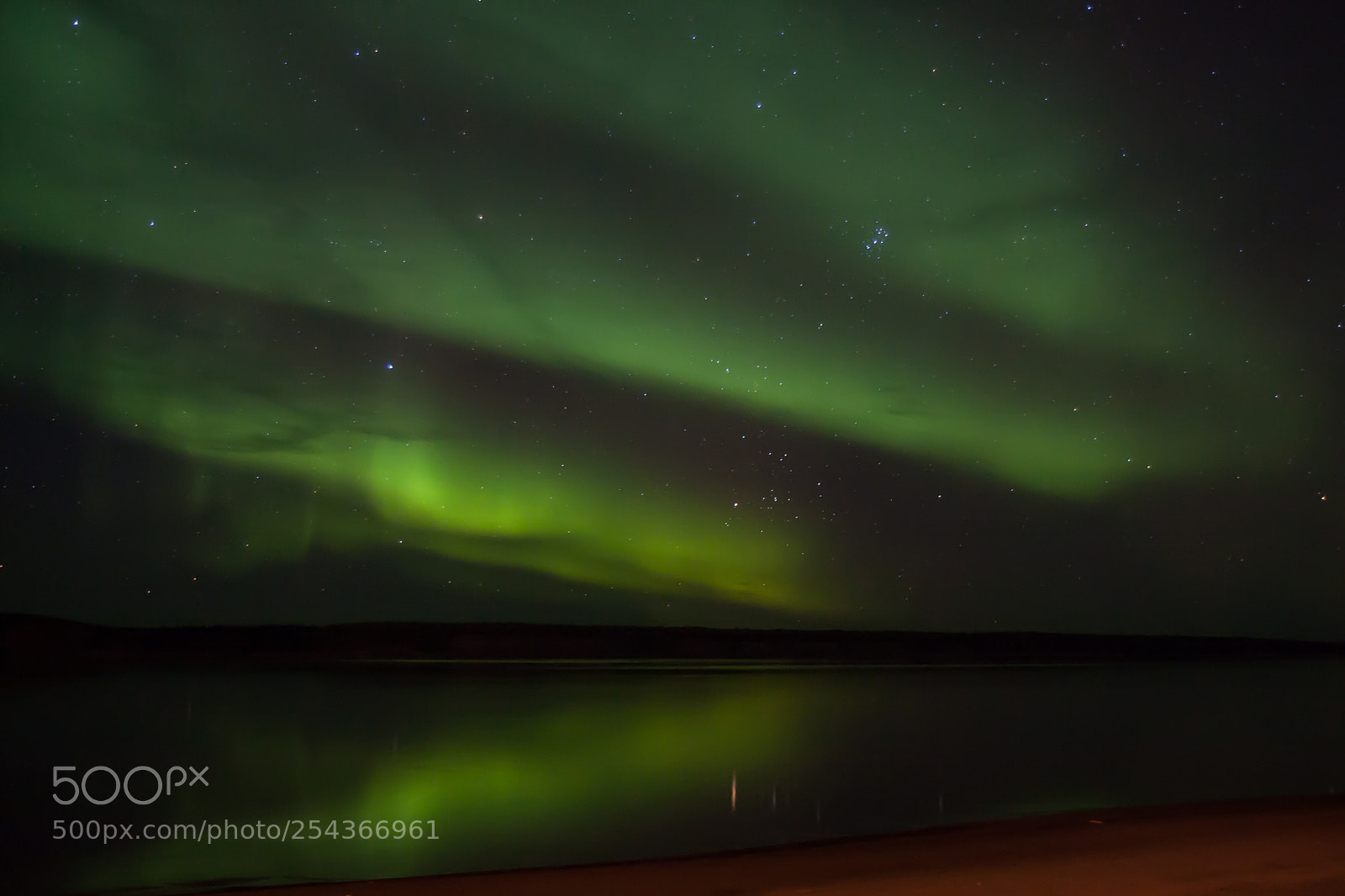Canon EOS 40D sample photo. Reflecting on aurora photography
