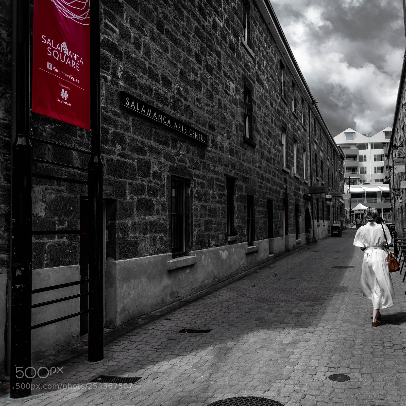 Nikon D5300 sample photo. Salamanca place laneway photography
