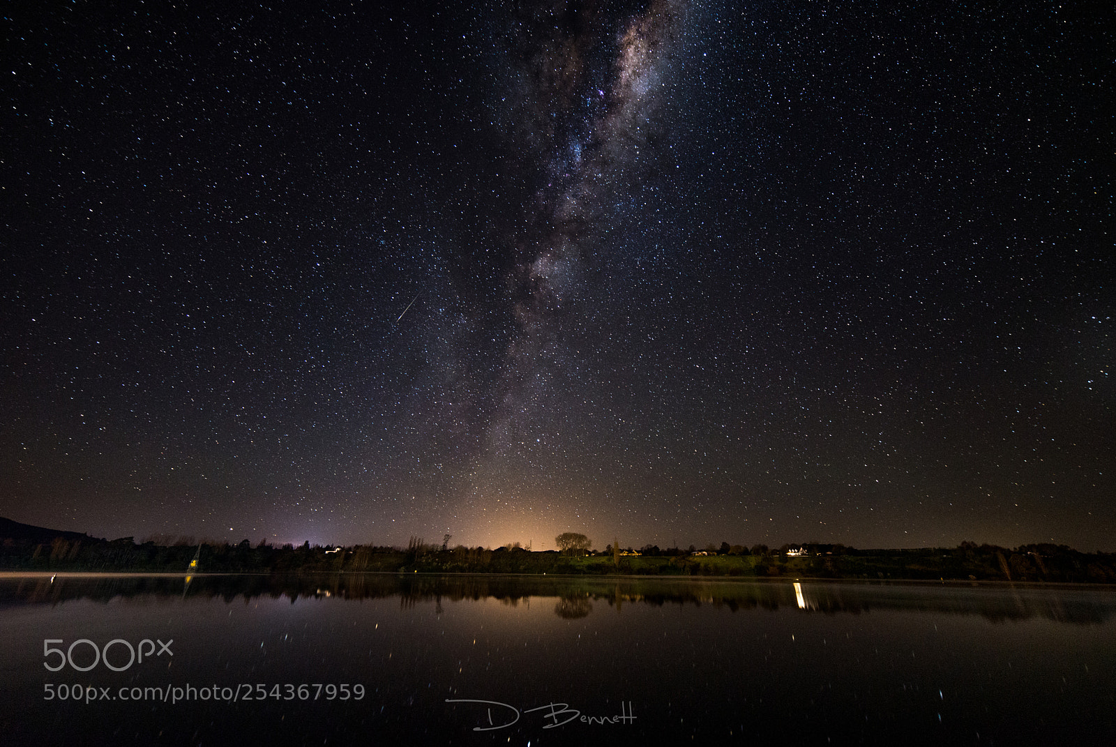Nikon D610 sample photo. Milkyway over karapiro lake photography
