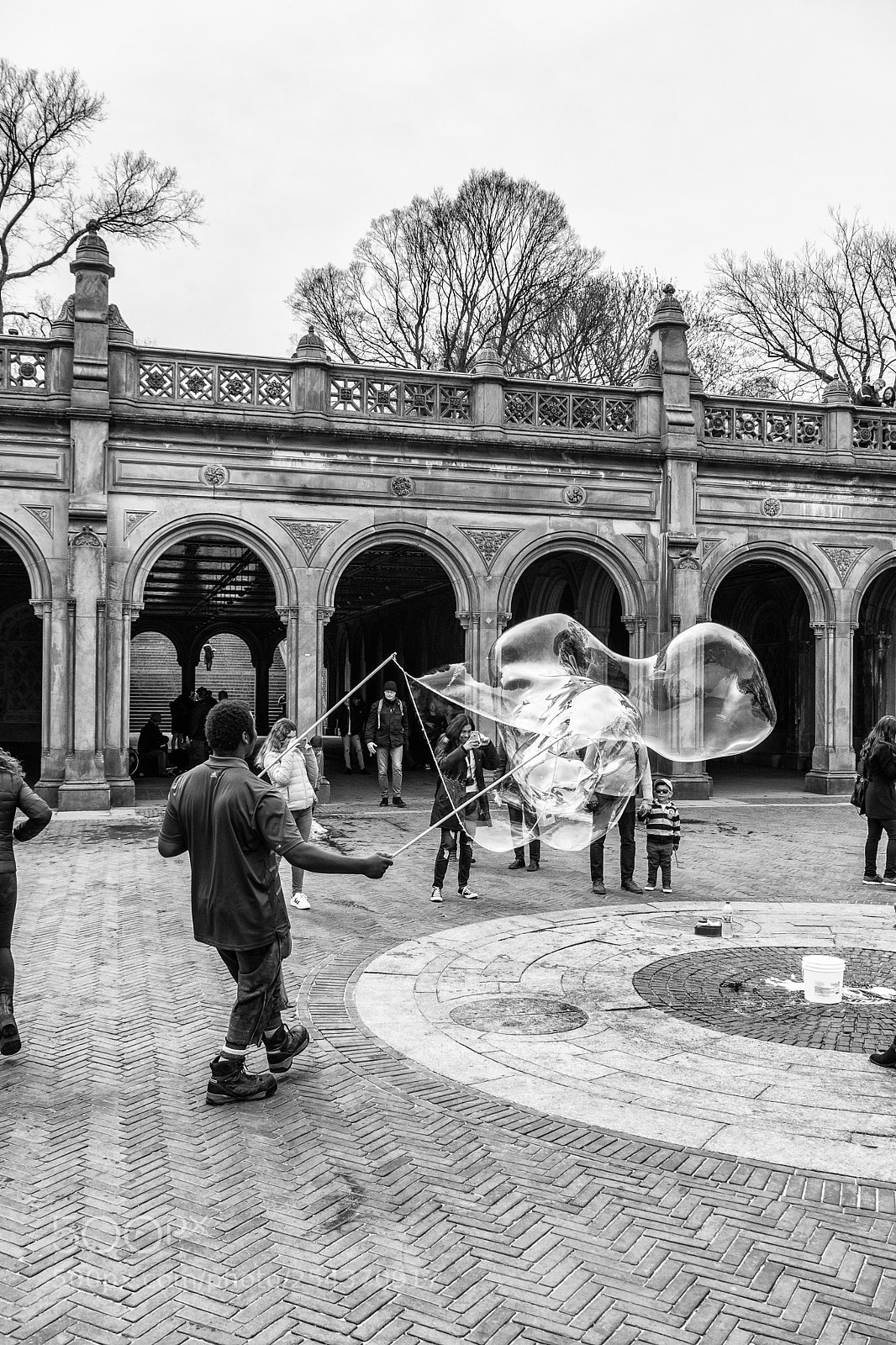 Fujifilm X-T2 sample photo. Street artist photography