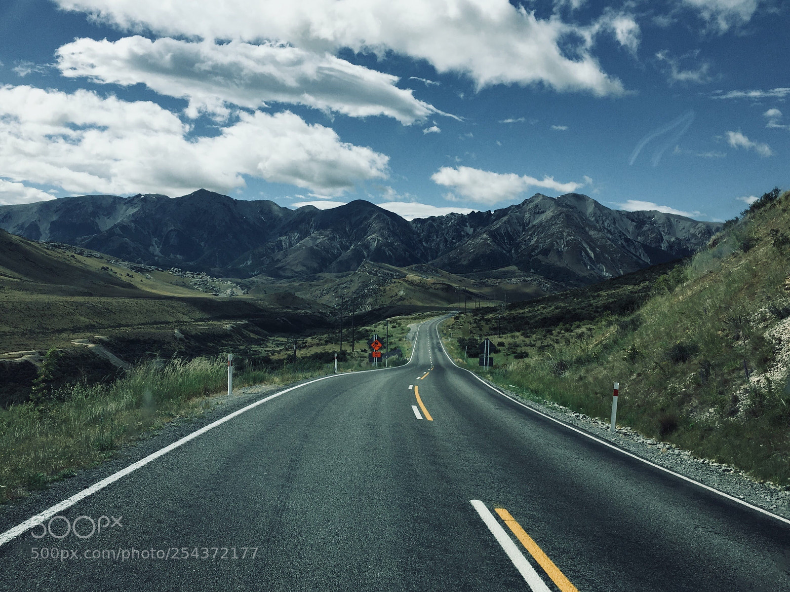 Apple iPhone 6 sample photo. Arthur’s pass road photography