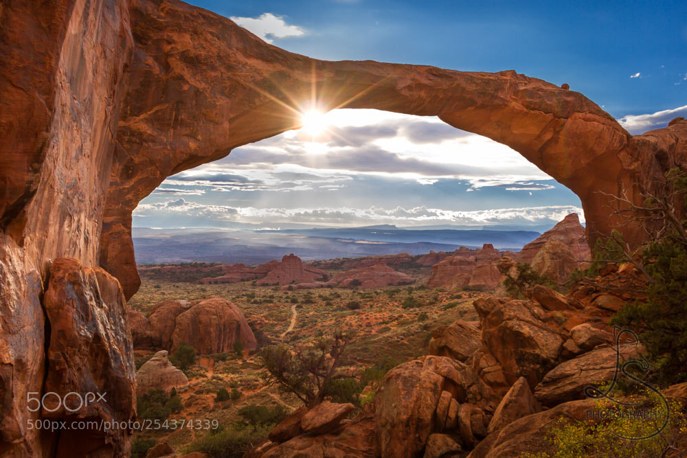 Canon EOS 7D sample photo. The arching sunrise photography
