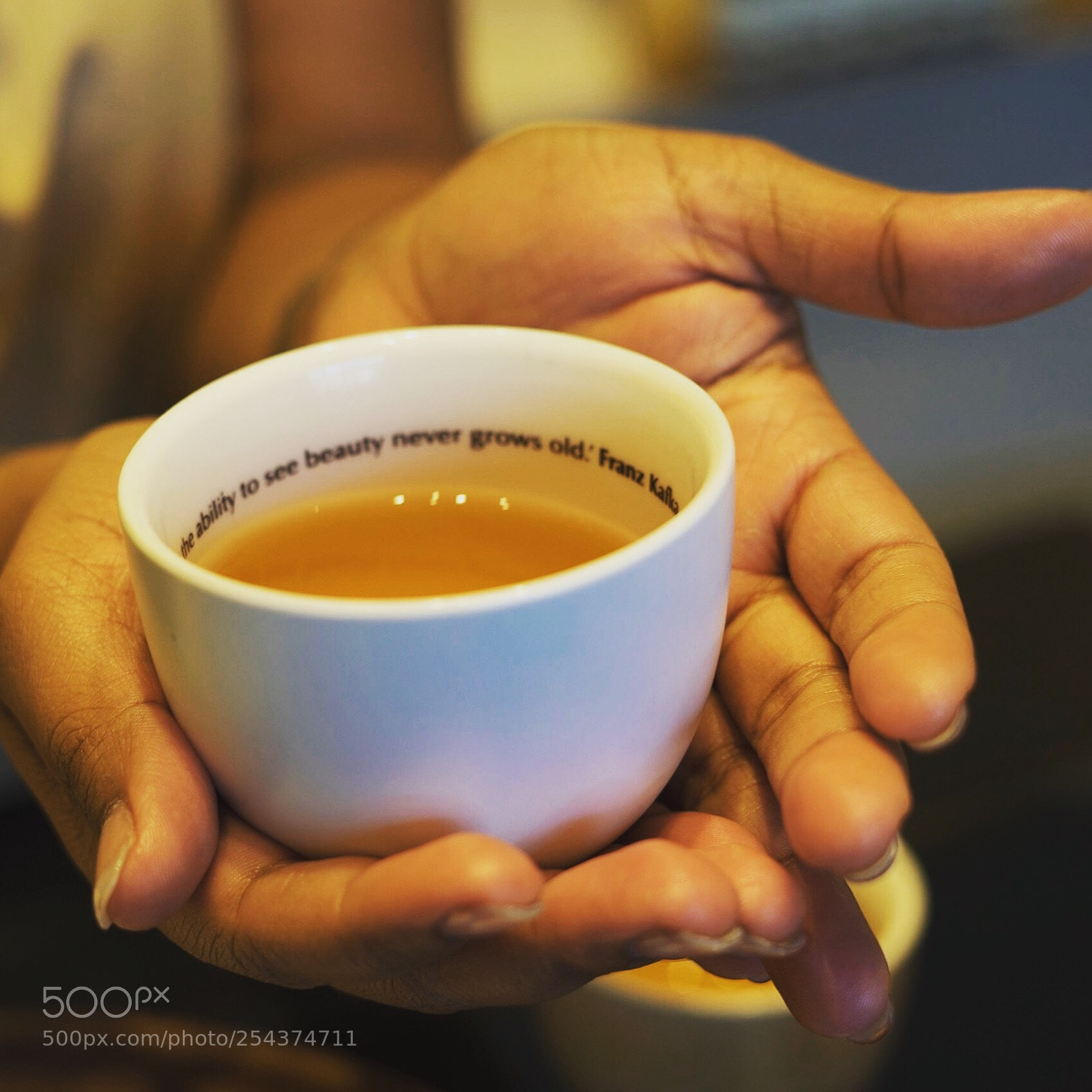 Sony a7 II sample photo. Tea drinker photography