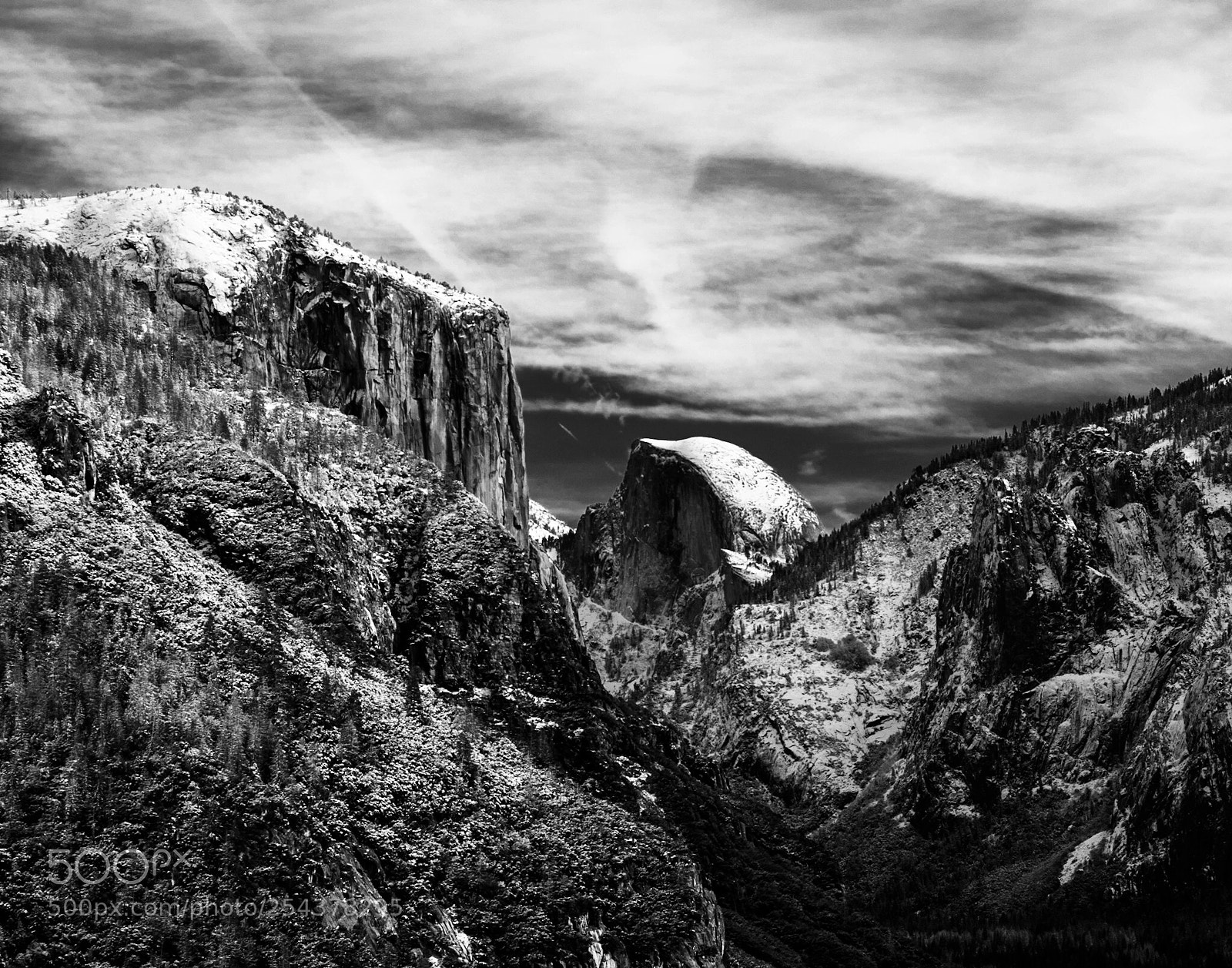 Nikon D7100 sample photo. Yosemite valley winter photography