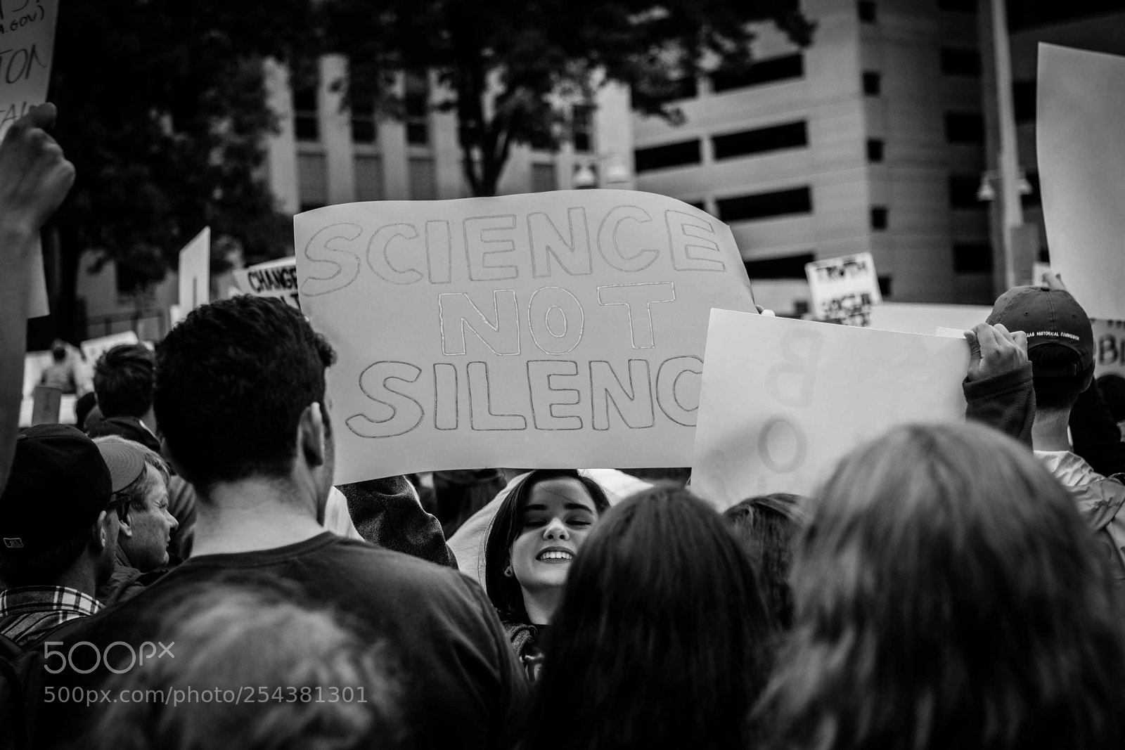 Canon EOS 7D Mark II sample photo. March for science photography