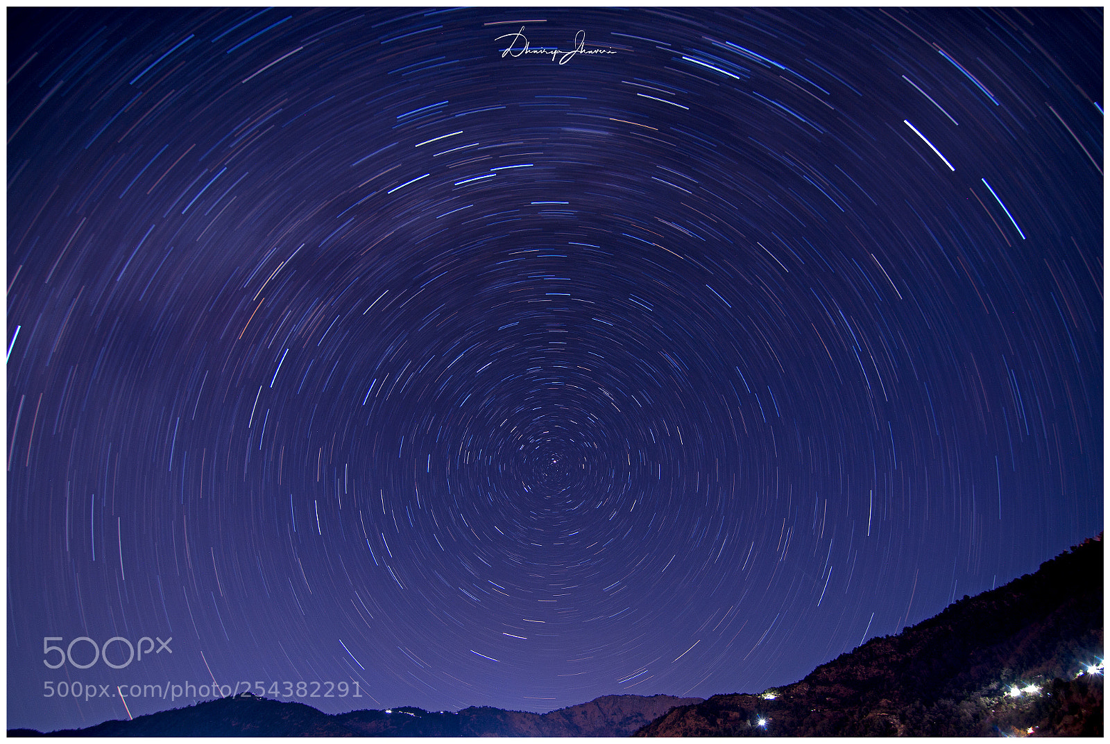 Canon EOS 70D sample photo. Star-trails photography