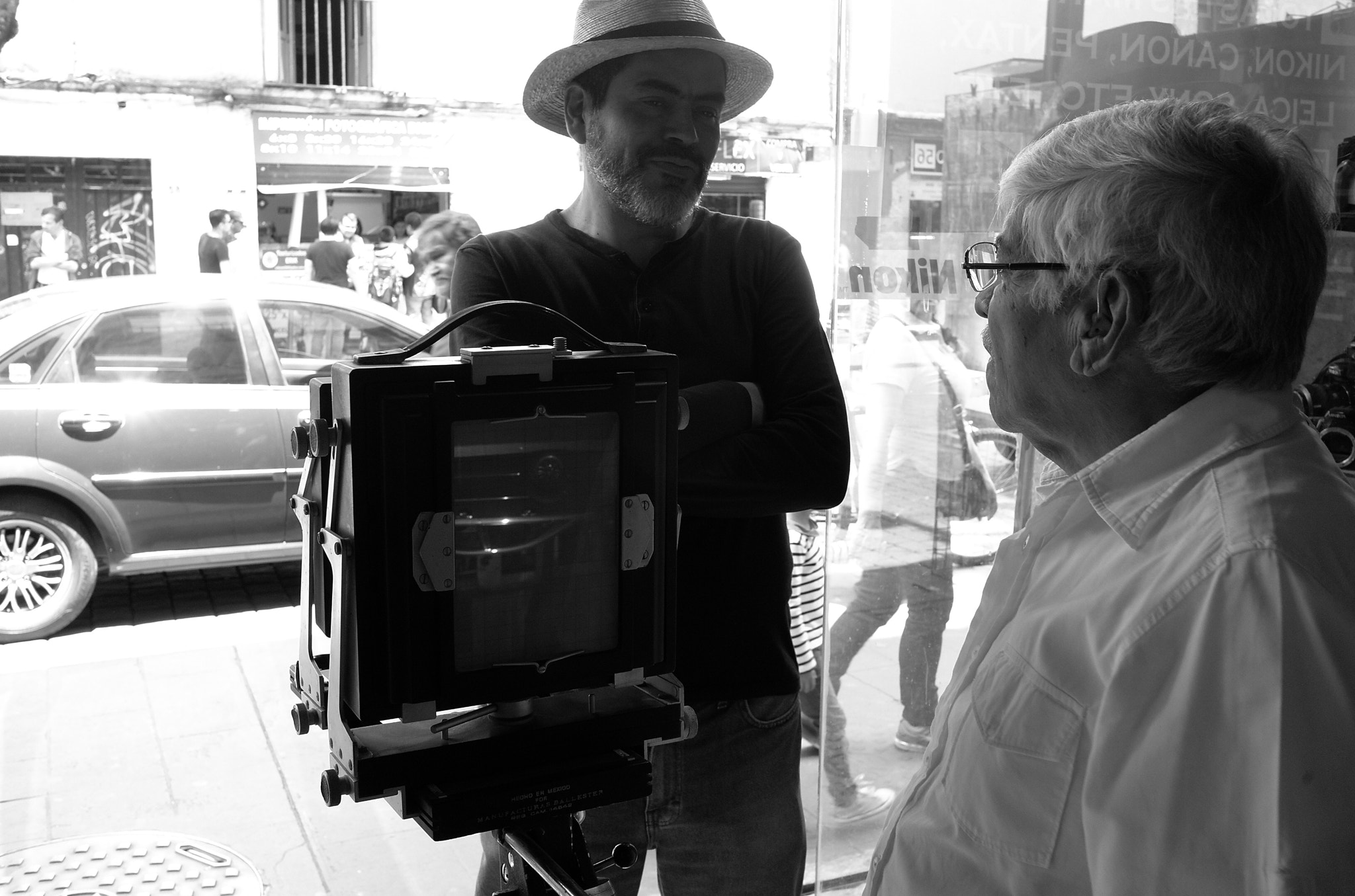 Leica X2 sample photo. Photographer and model photography