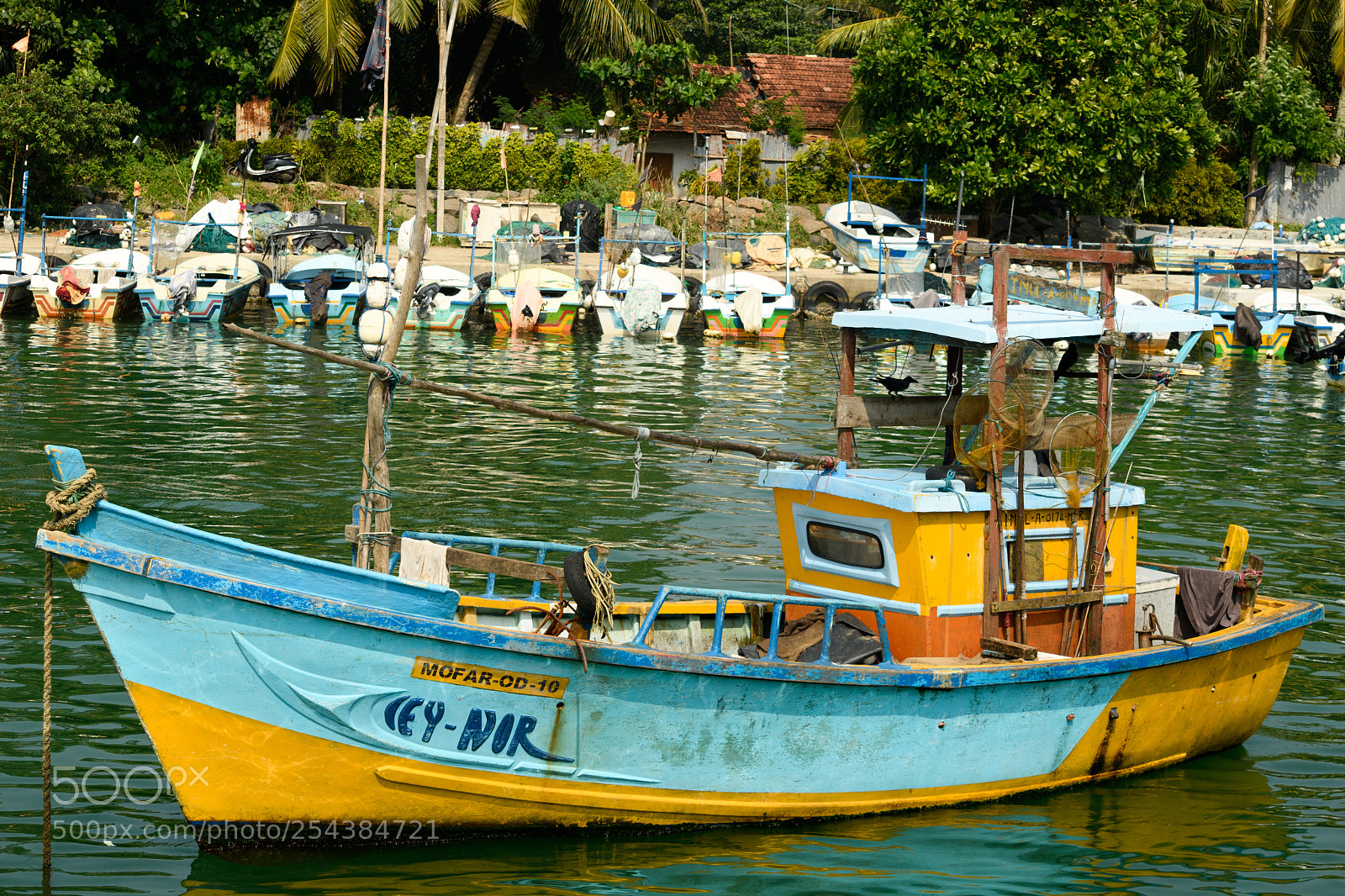 Nikon D7500 sample photo. Fishing boat photography